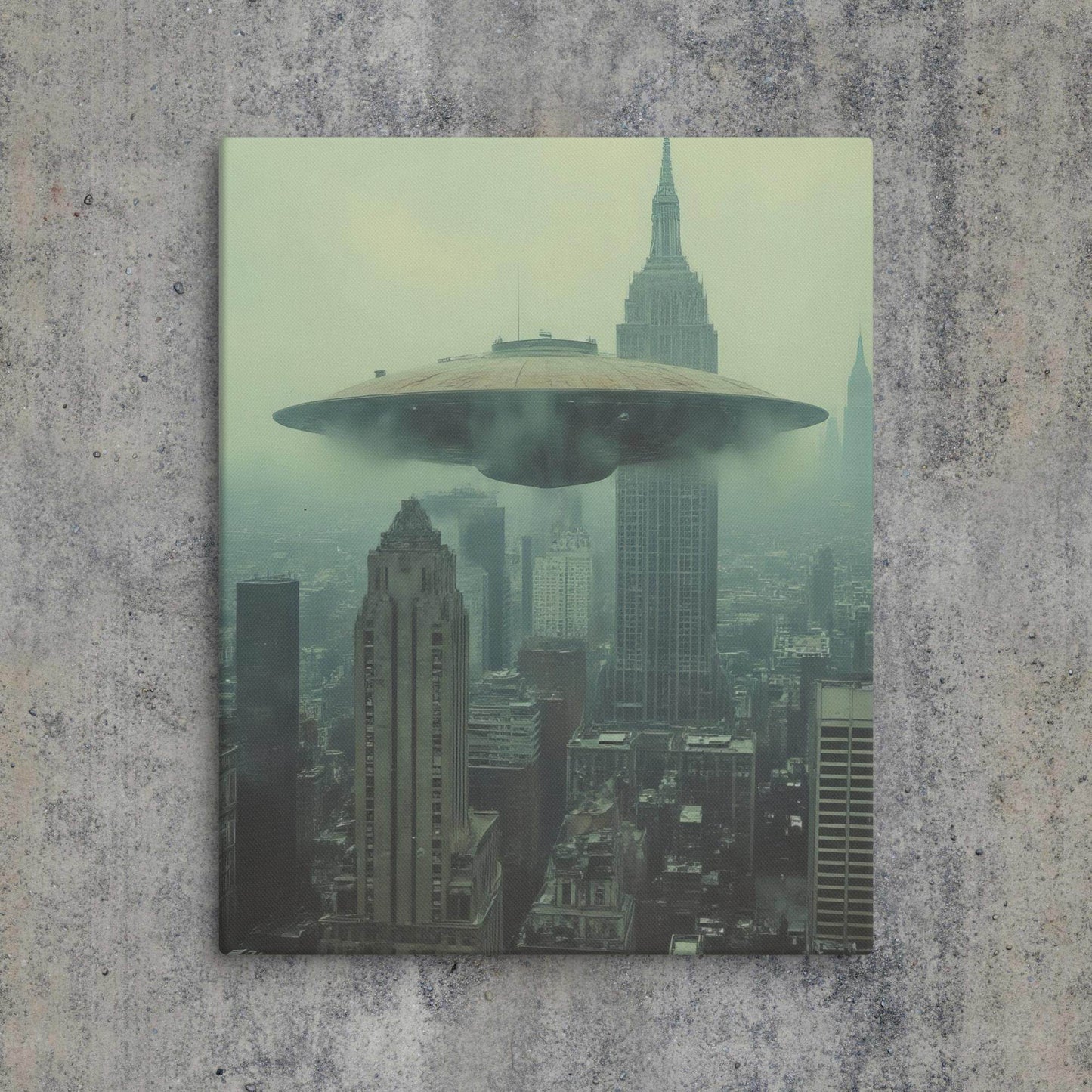 Recon over Brooklyn Canvas - Pale Blood Store