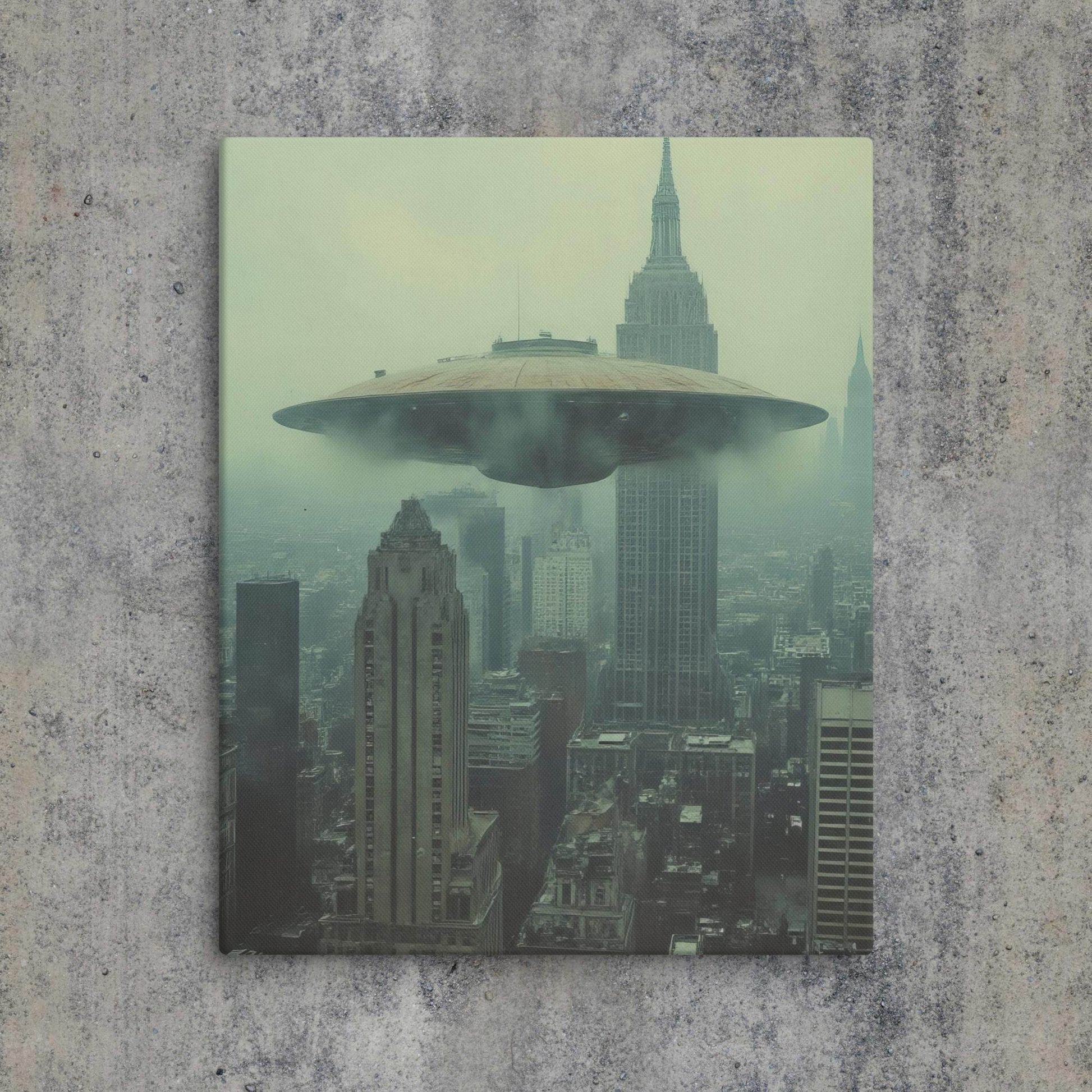 Recon over Brooklyn Canvas - Pale Blood Store