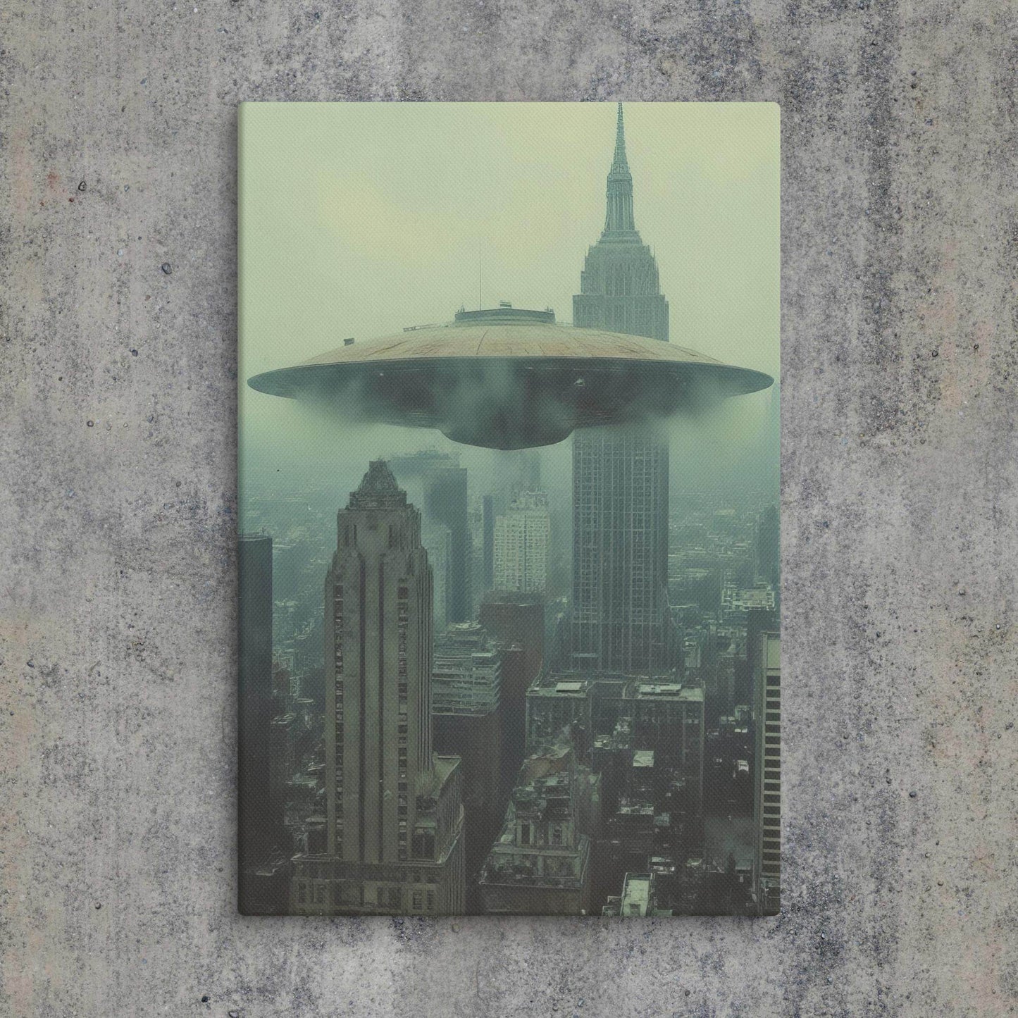 Recon over Brooklyn Canvas - Pale Blood Store