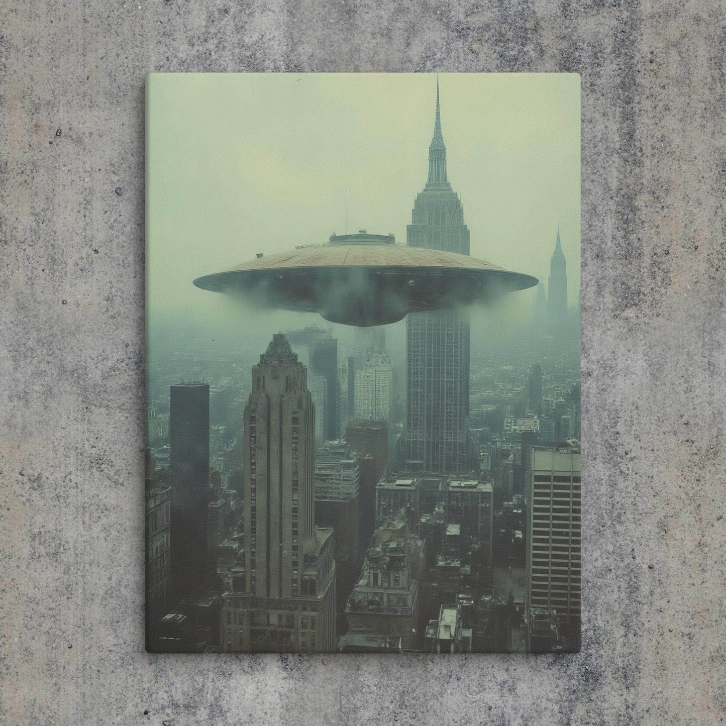 Recon over Brooklyn Canvas - Pale Blood Store