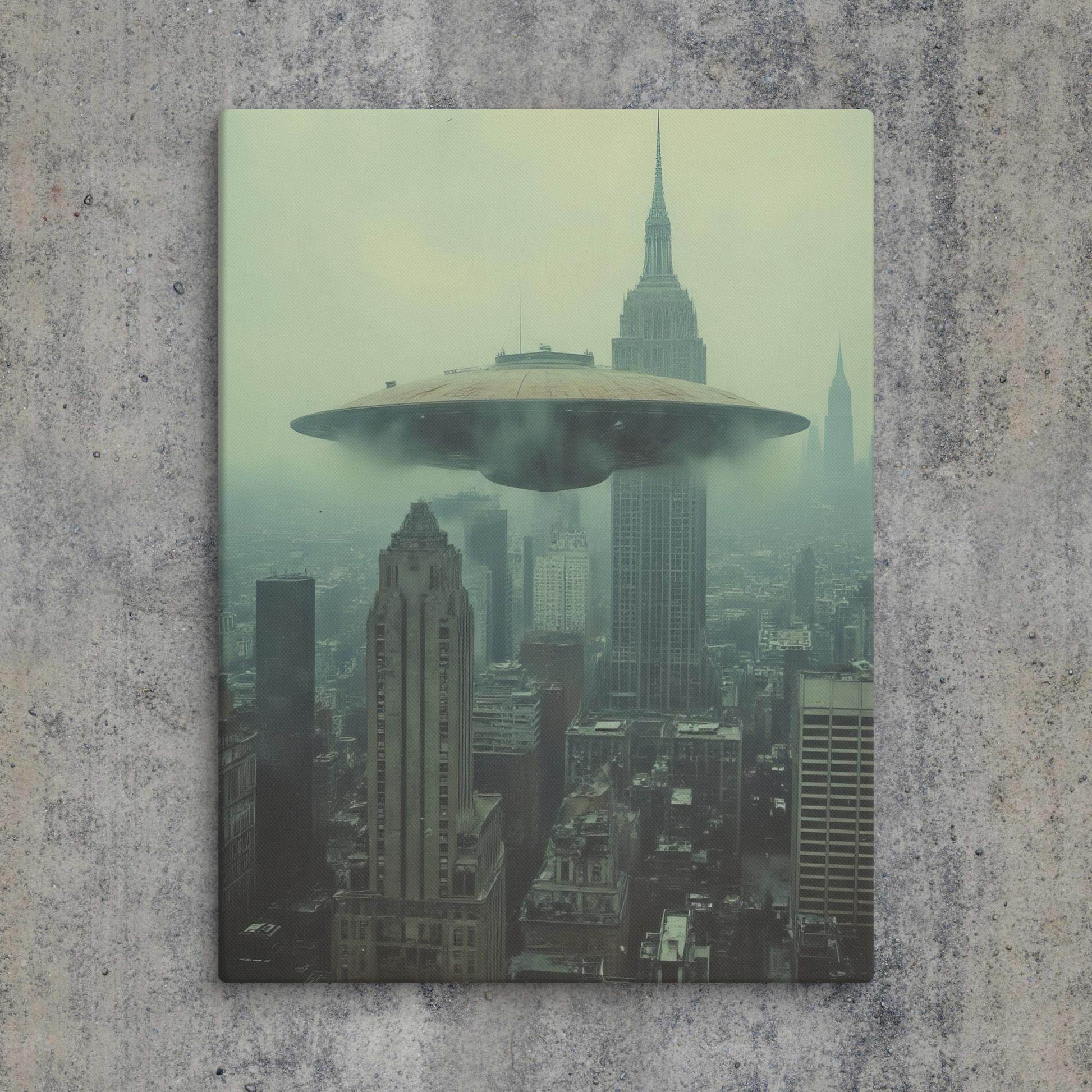 Recon over Brooklyn Canvas - Pale Blood Store