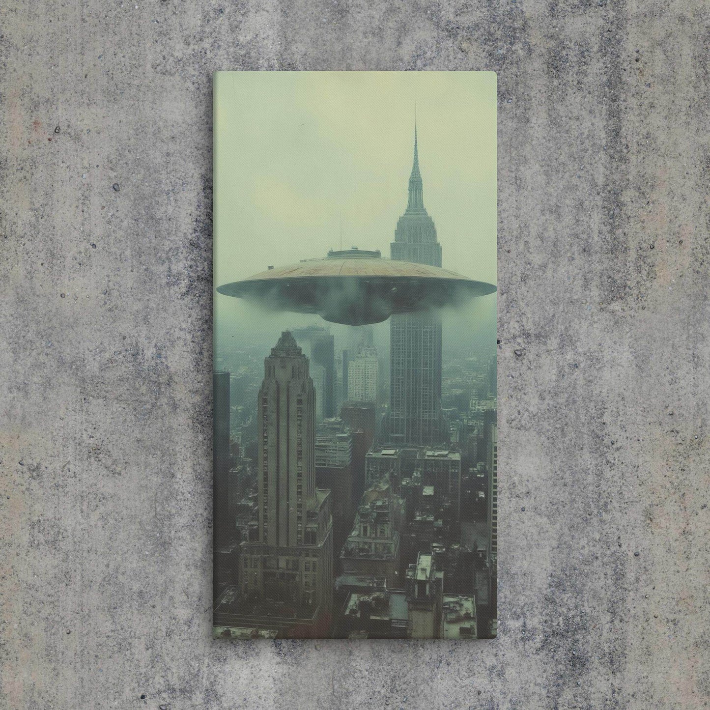 Recon over Brooklyn Canvas - Pale Blood Store