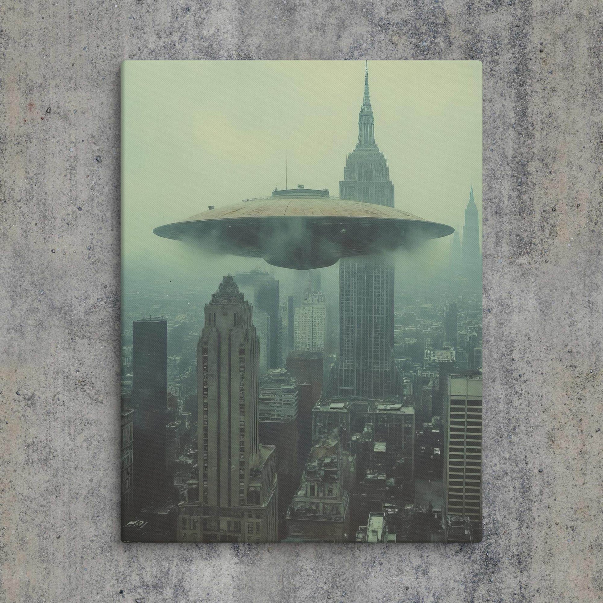 Recon over Brooklyn Canvas - Pale Blood Store