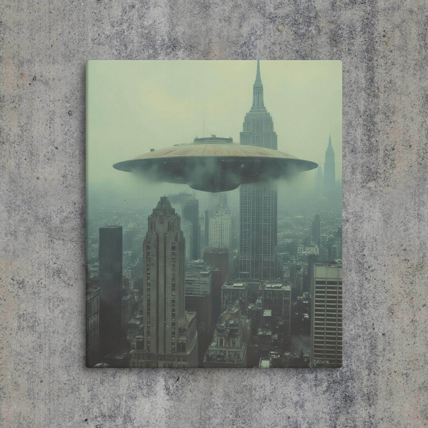 Recon over Brooklyn Canvas - Pale Blood Store