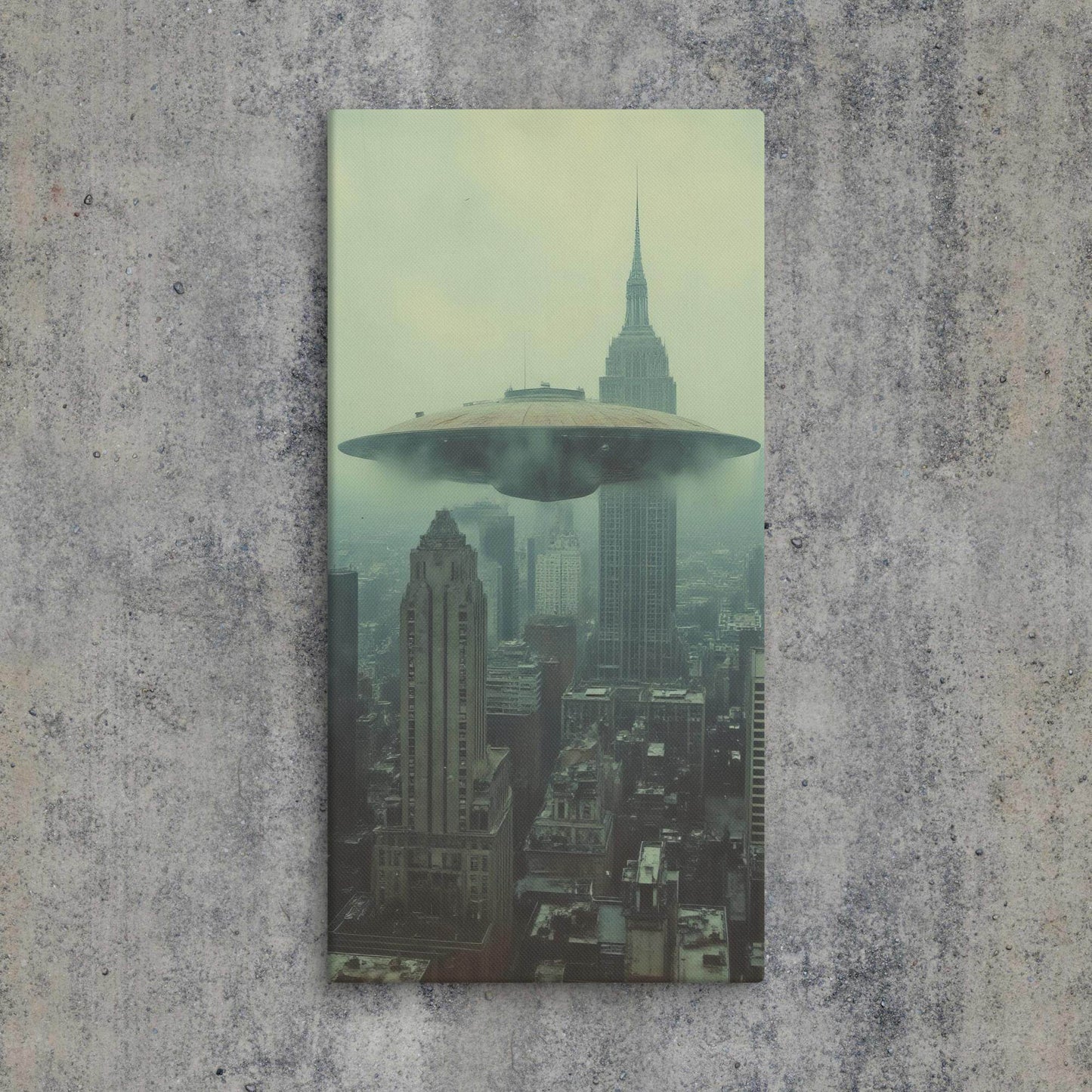 Recon over Brooklyn Canvas - Pale Blood Store