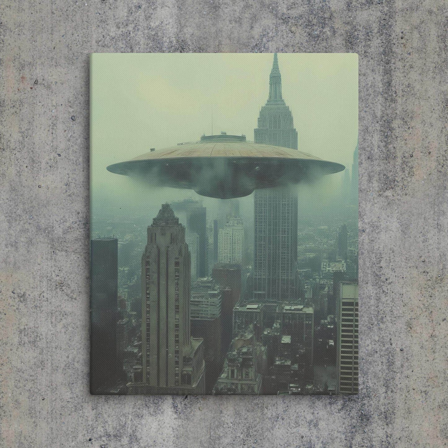 Recon over Brooklyn Canvas - Pale Blood Store