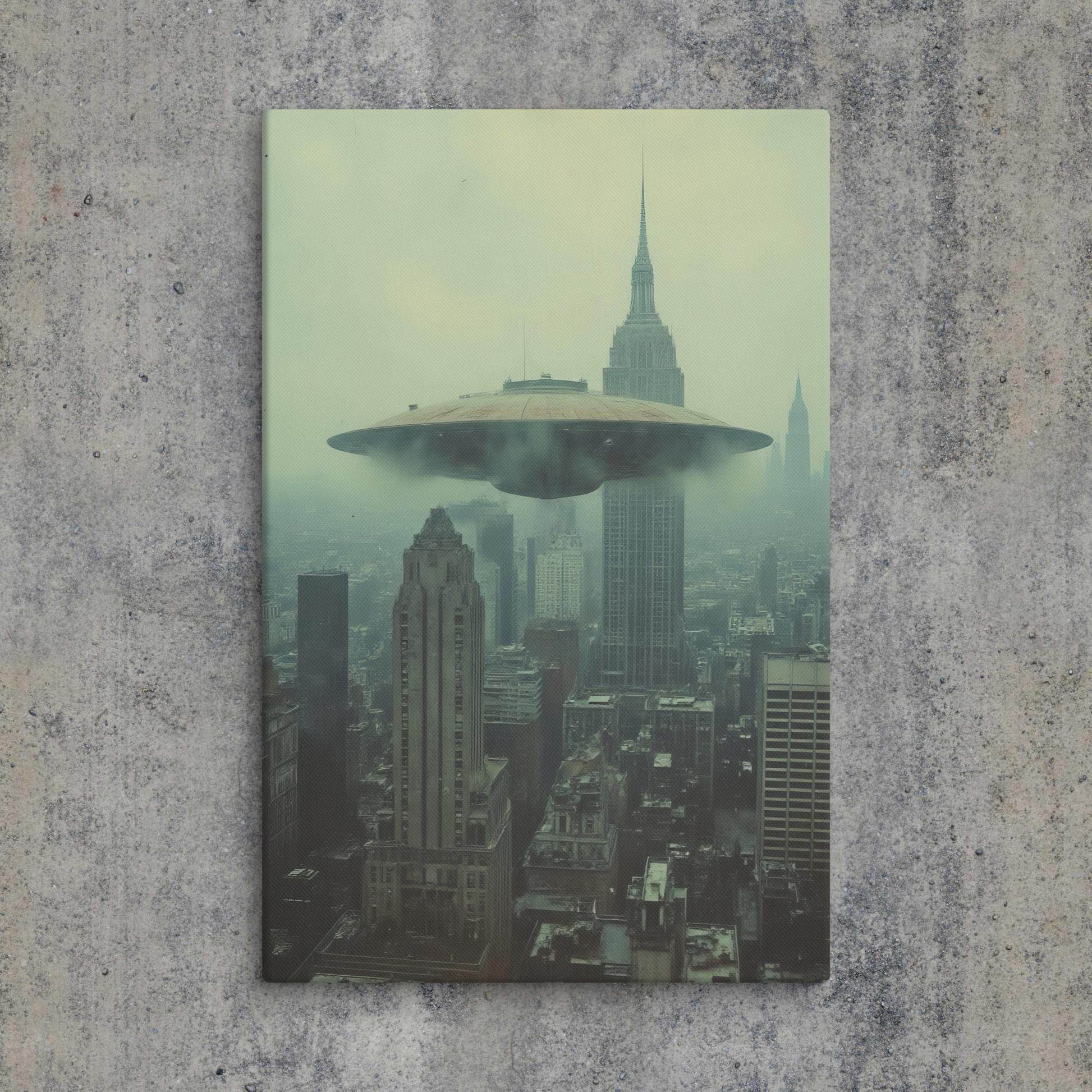 Recon over Brooklyn Canvas - Pale Blood Store