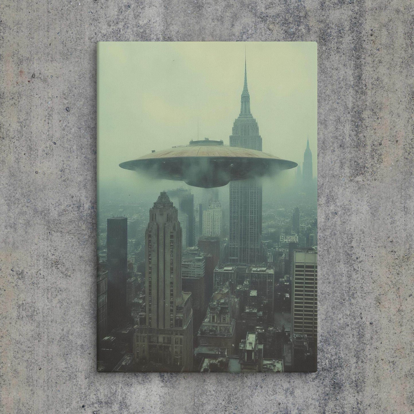 Recon over Brooklyn Canvas - Pale Blood Store