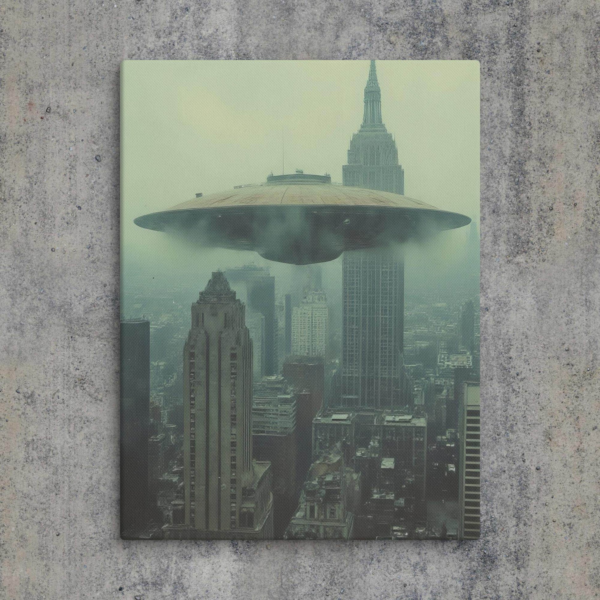 Recon over Brooklyn Canvas - Pale Blood Store