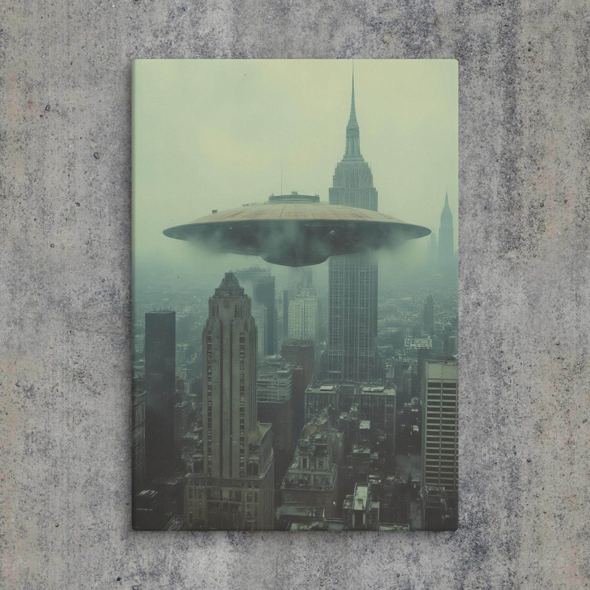 Recon over Brooklyn Canvas - Pale Blood Store