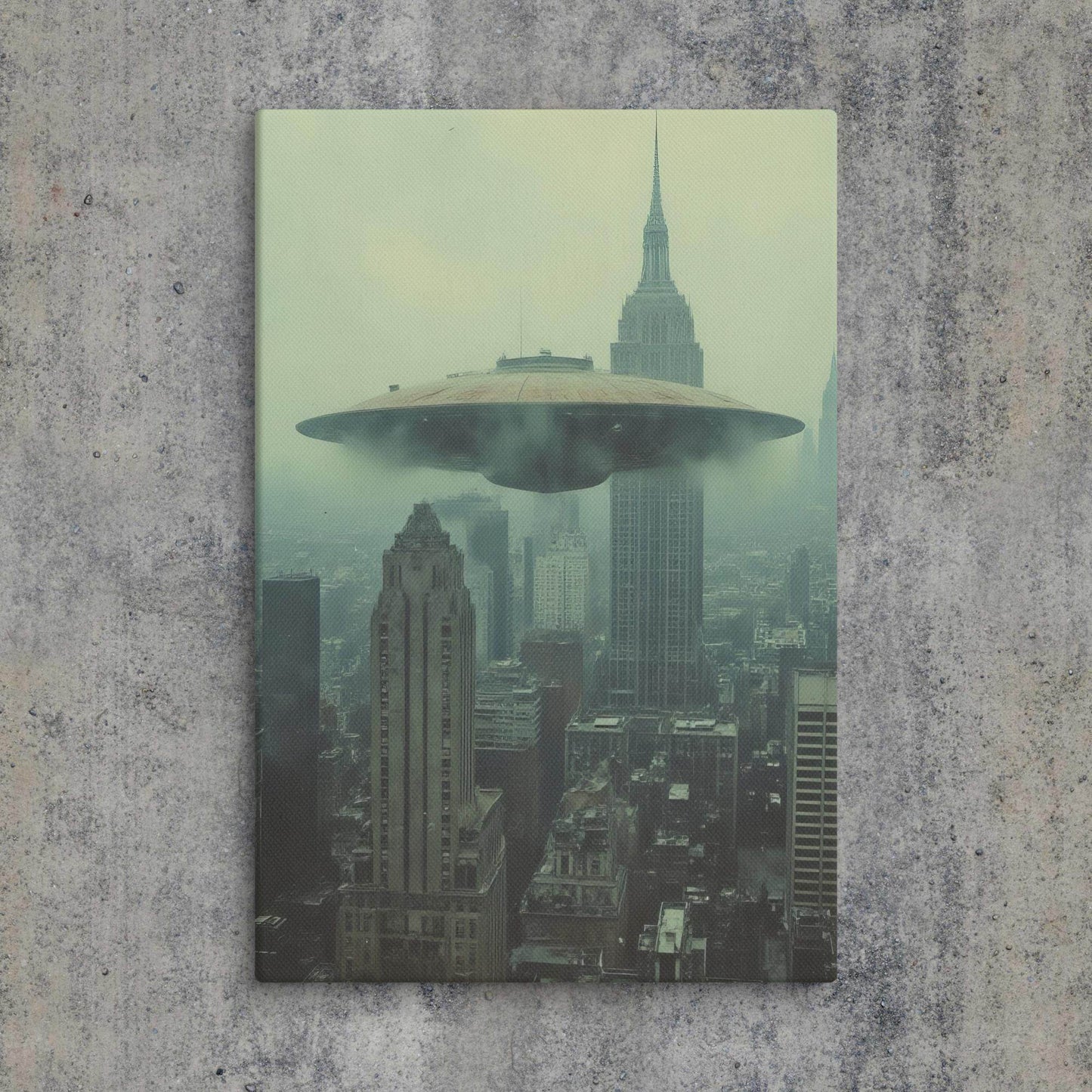 Recon over Brooklyn Canvas - Pale Blood Store