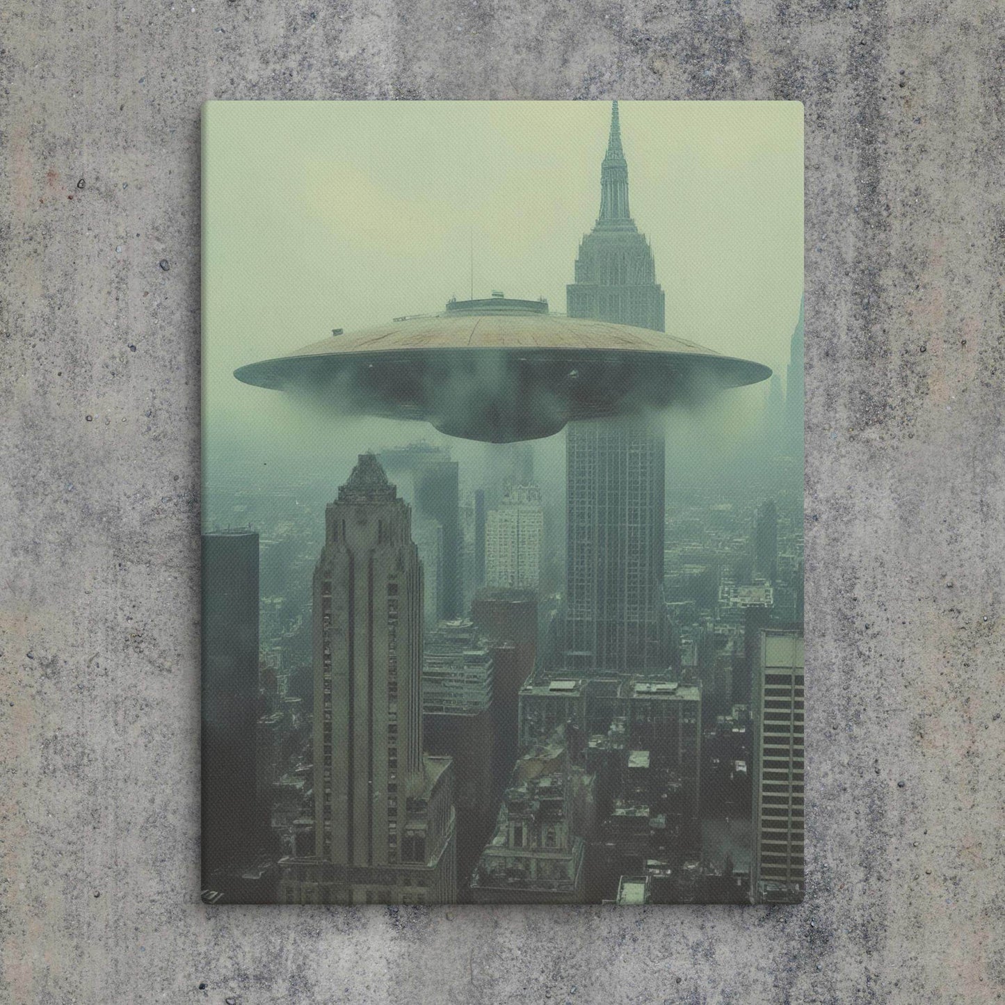 Recon over Brooklyn Canvas - Pale Blood Store