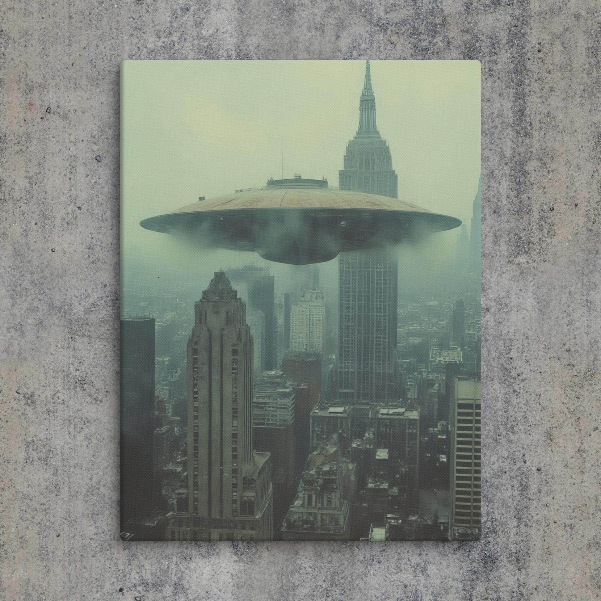 Recon over Brooklyn Canvas - Pale Blood Store