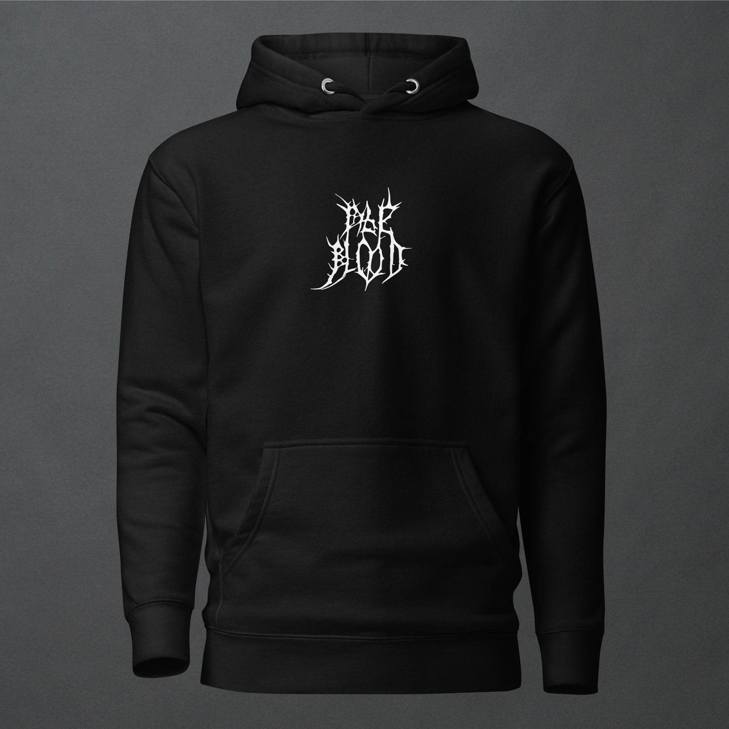 Slither Sister Black Metal Style Unisex Hoodie - Pale Blood Store