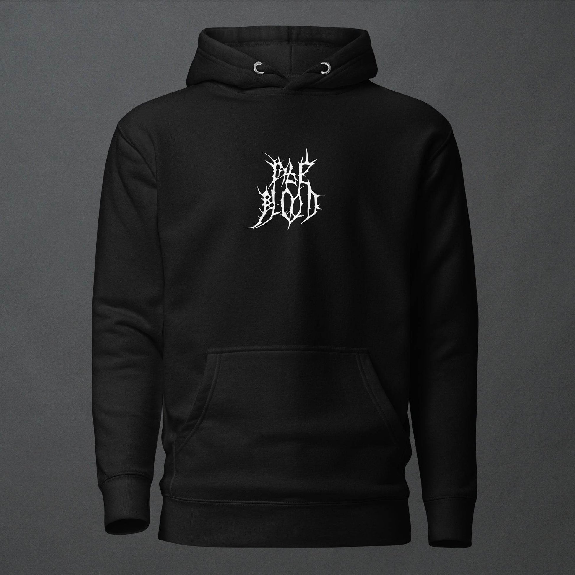 Slither Sister Black Metal Style Unisex Hoodie - Pale Blood Store