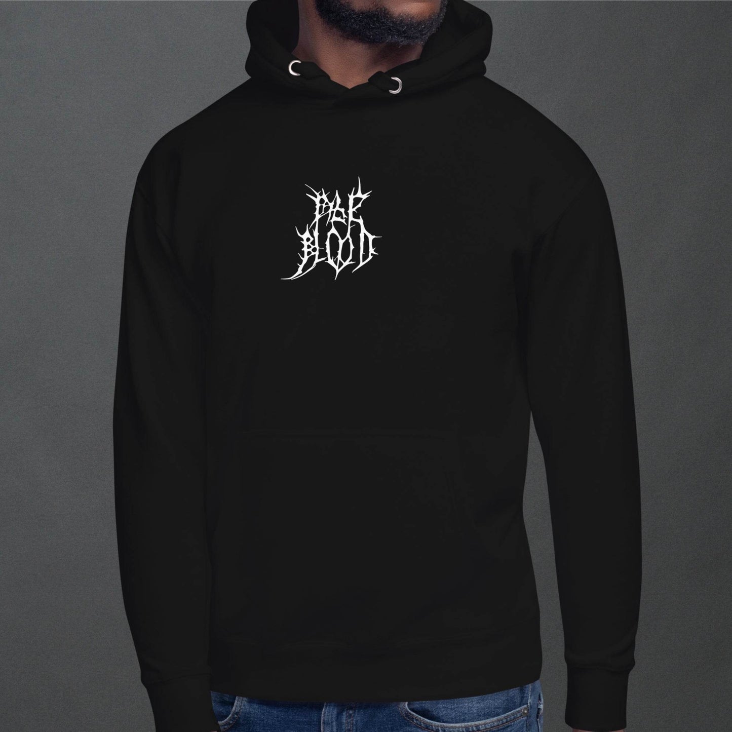 Slither Sister Black Metal Style Unisex Hoodie - Pale Blood Store