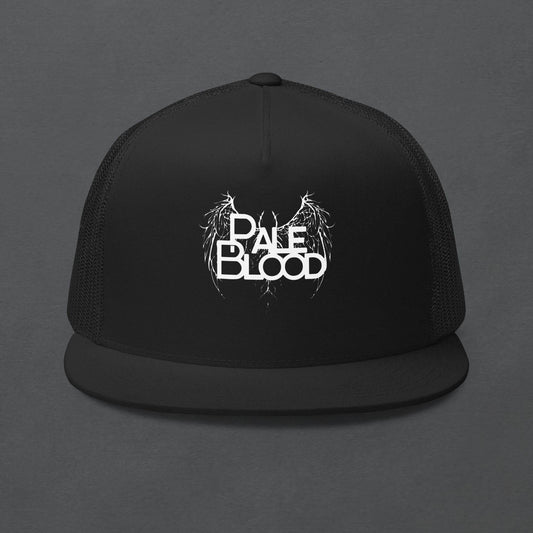 The Fallen Logo Trucker Cap WoB – Dark Headwear - Pale Blood Store