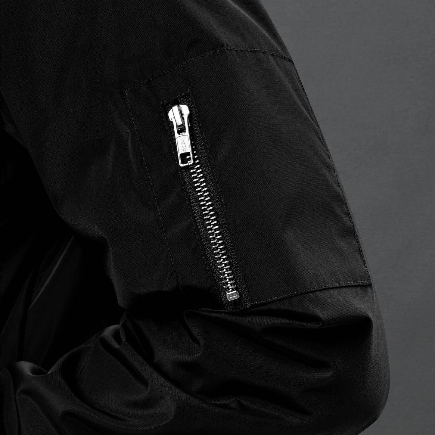 The Golden Hamsa Dark Aesthetic Bomber Jacket - Pale Blood Store