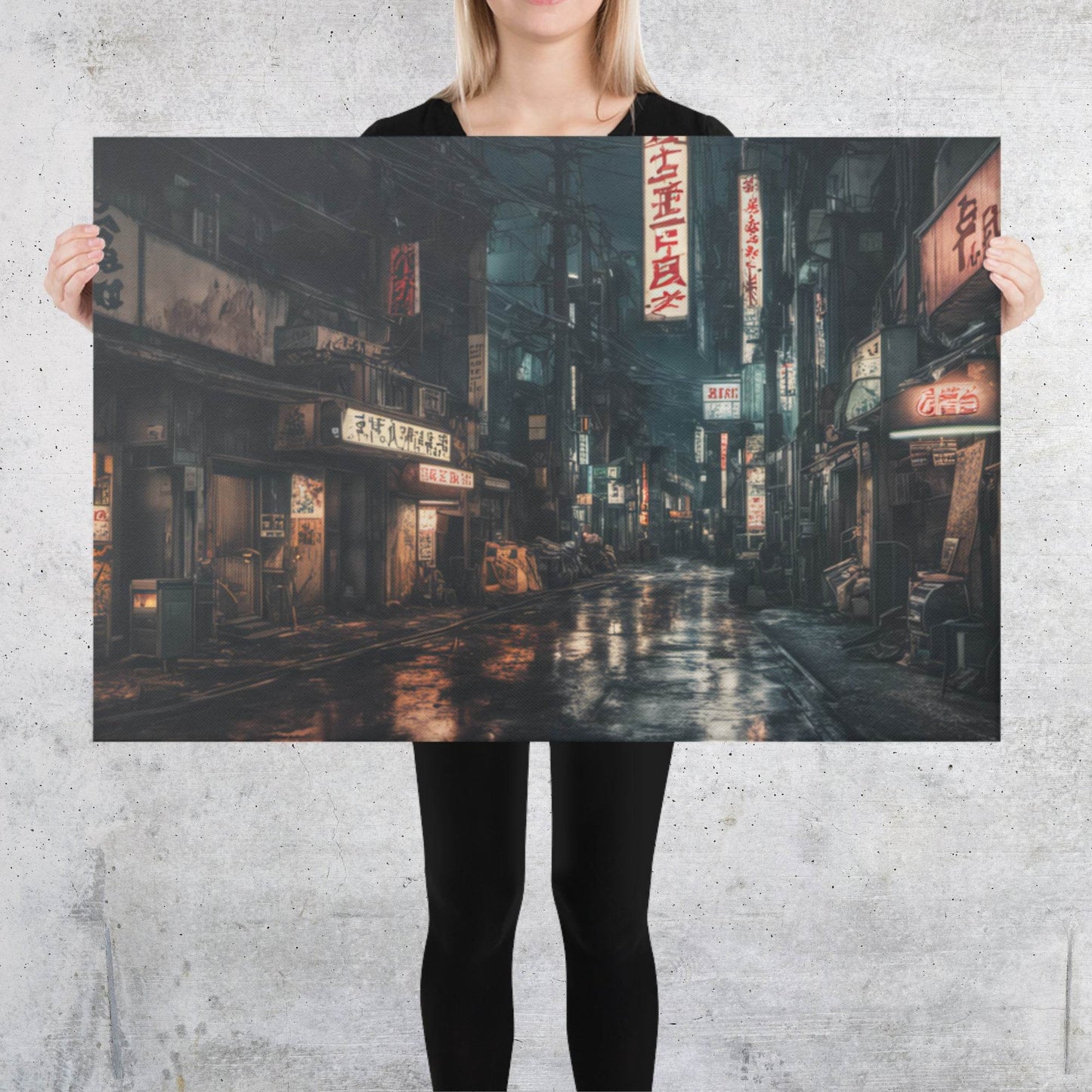 Tokyo Cyber Goth Canvas - Pale Blood Store