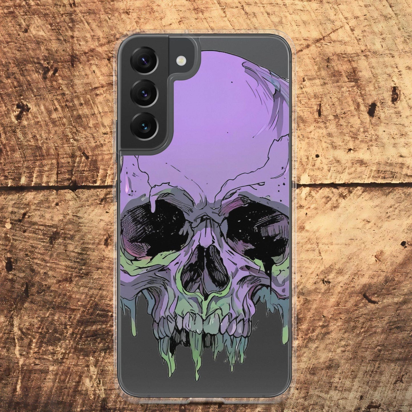 Toxic Fate 90's Goth Style Clear Case for Samsung® - Pale Blood Store