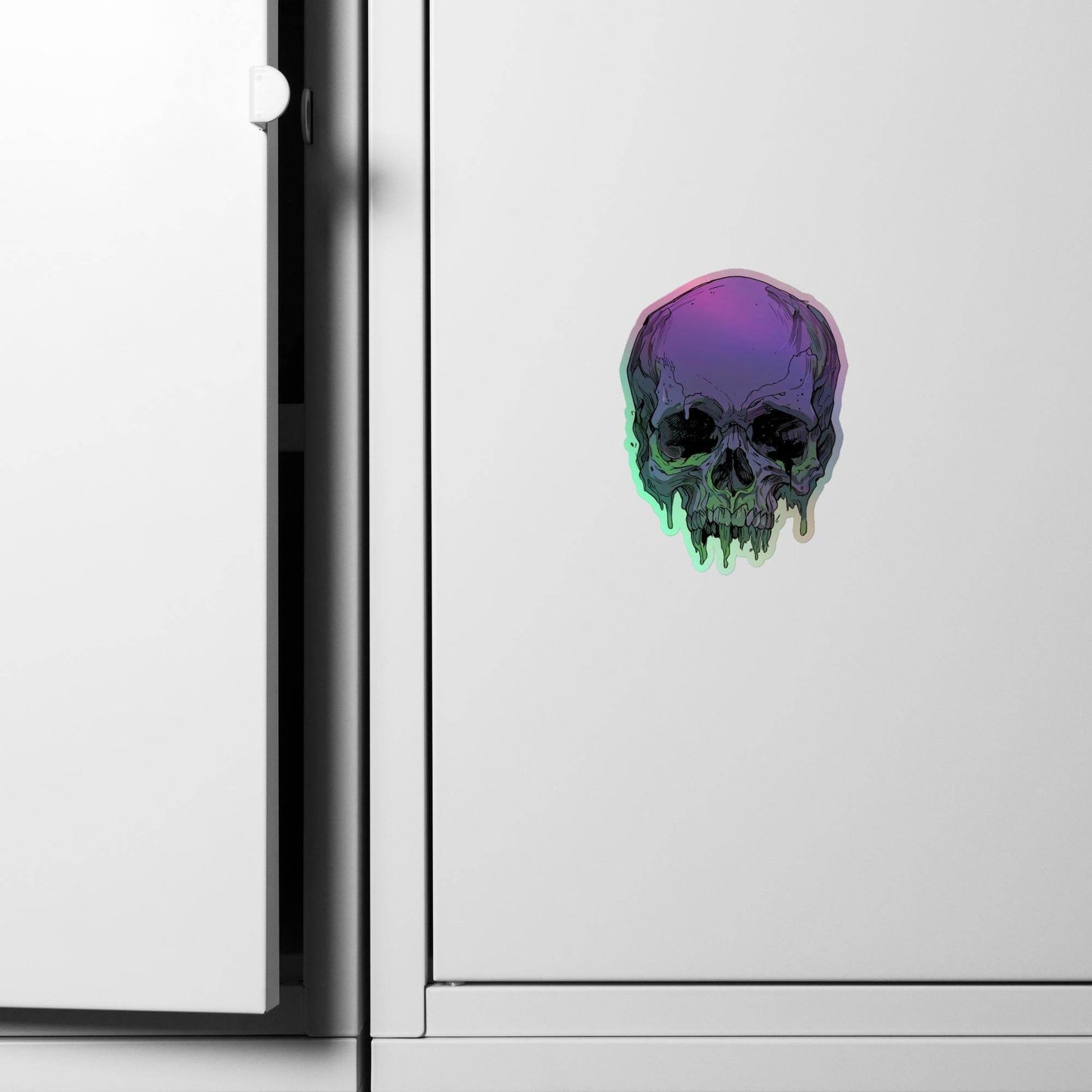 Toxic Fate 90's Goth Style Holographic Stickers - Pale Blood Store
