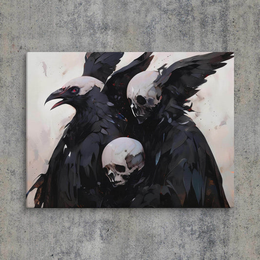 Transitions Dark Aesthetic Canvas - Pale Blood Store