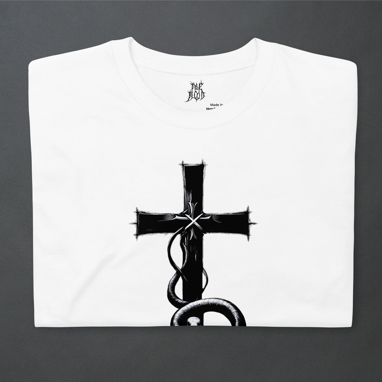 Venomous Black Metal Style Unisex T - Shirt - Pale Blood Store