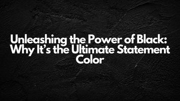 Unleashing the Power of Black: Why It’s the Ultimate Statement Color - Pale Blood Store