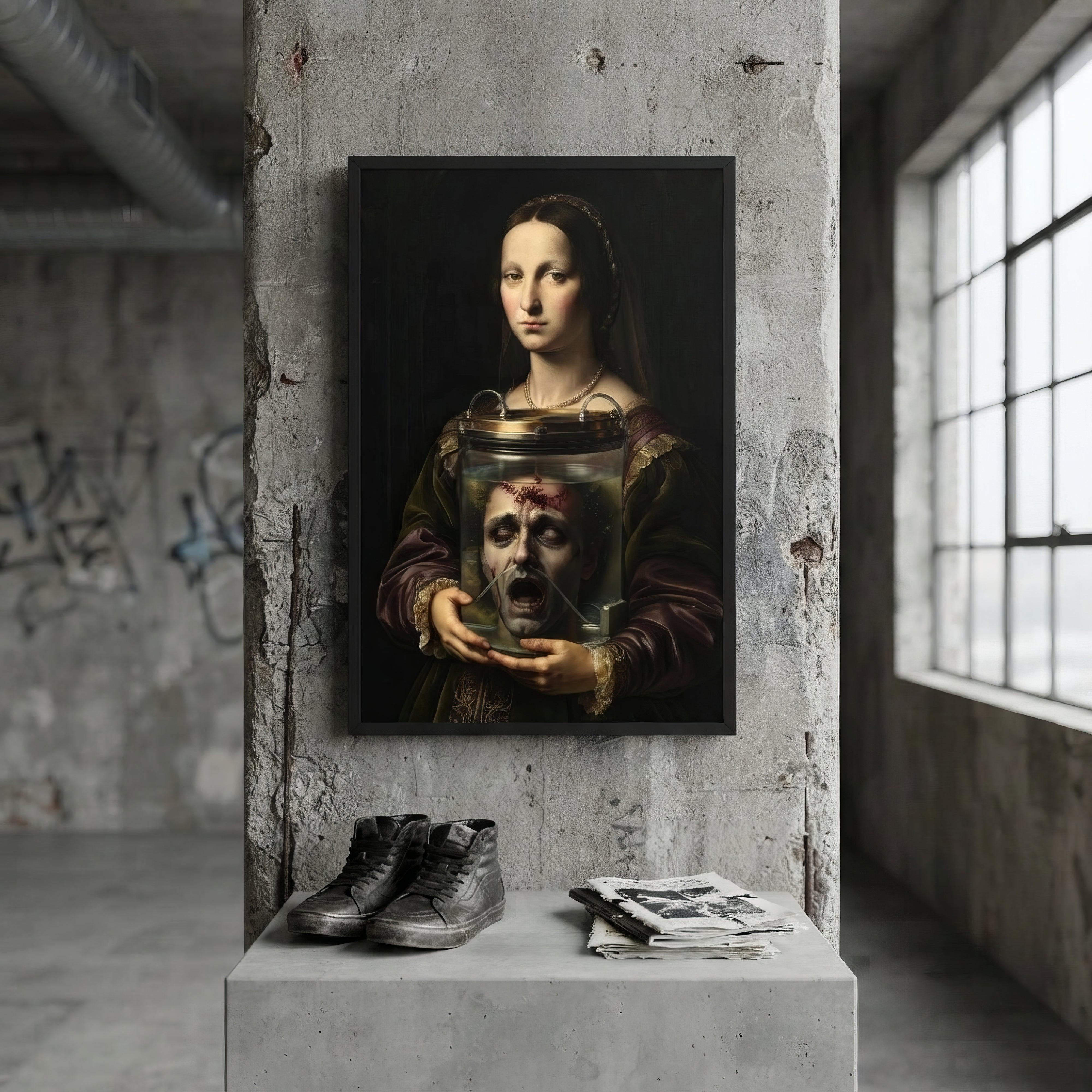 Lady of the Reliquary Framed Poster