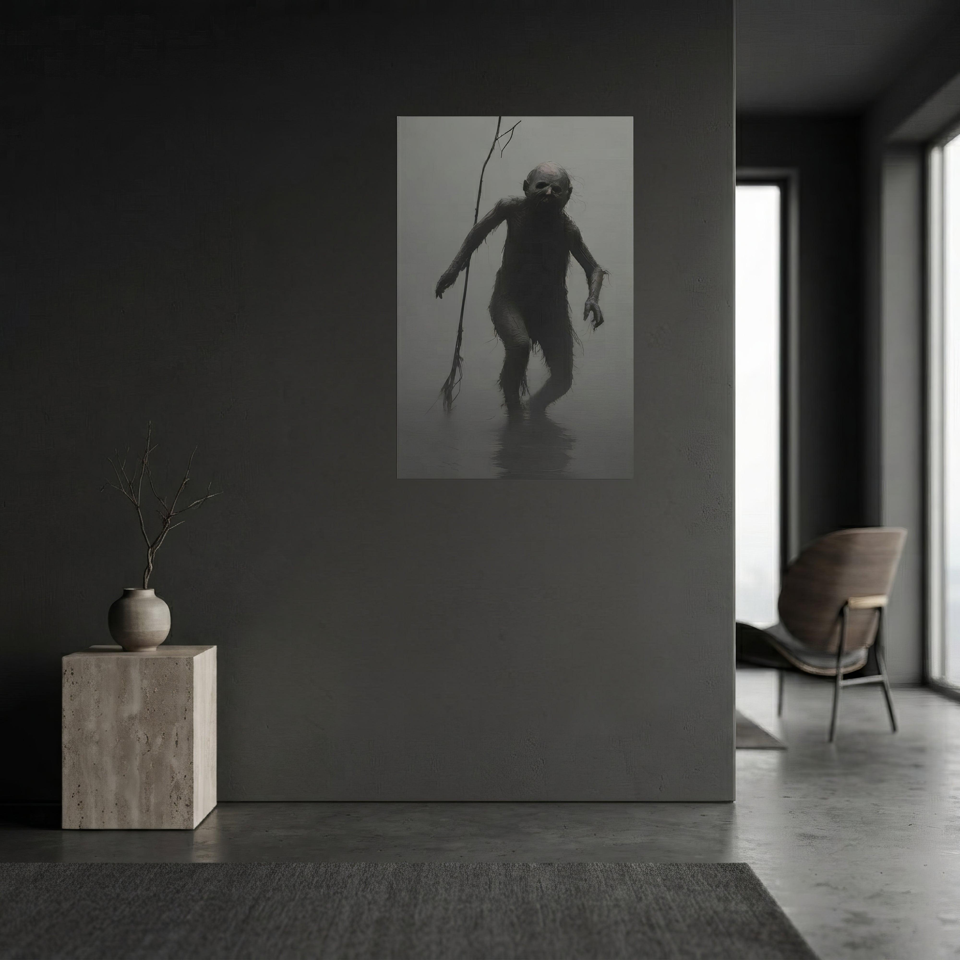The Thing Dark Aesthetic Poster