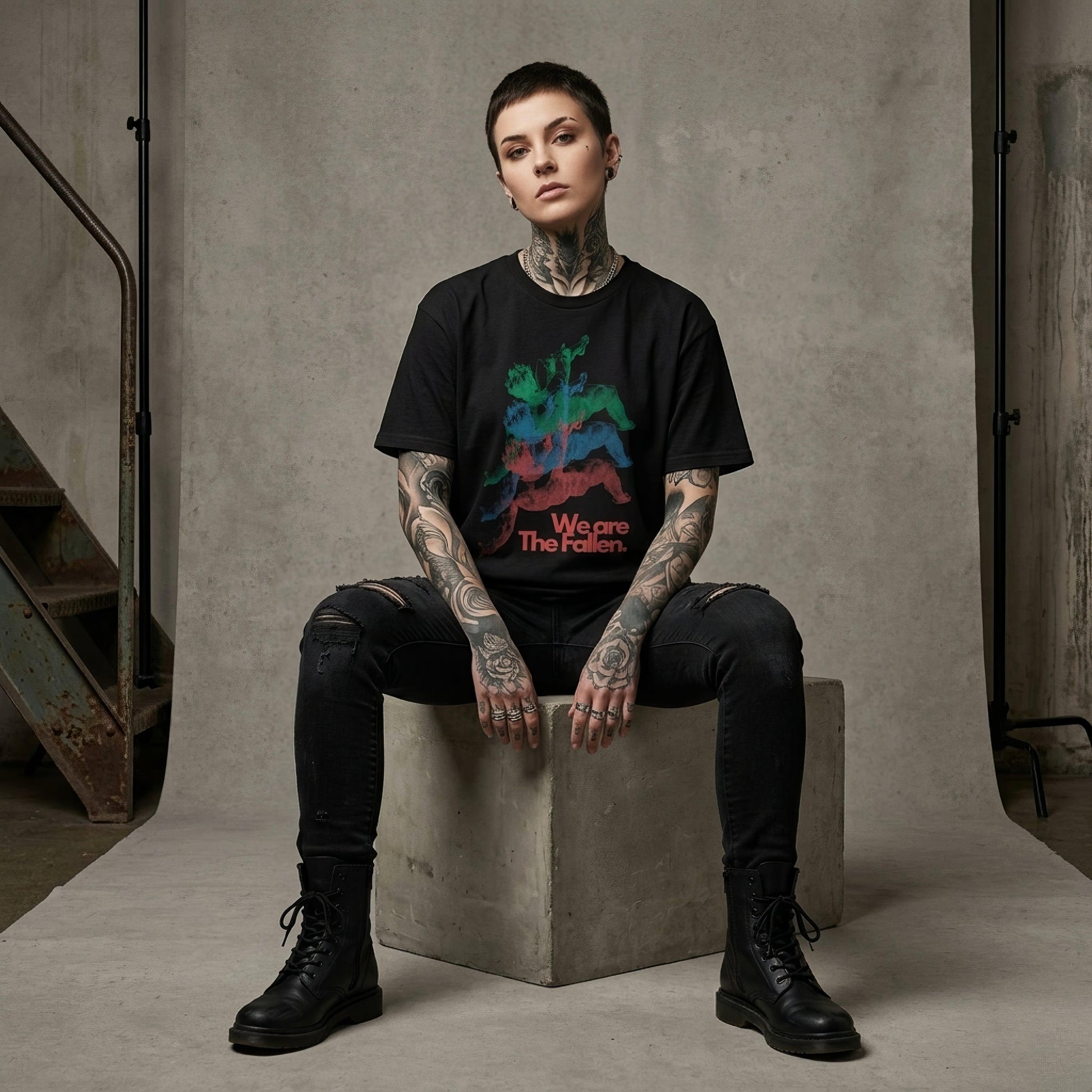 The Fallen Unisex T-Shirt - ["men","pale blood","paleblood","t-shirt","tee","the fallen","tshirt","unisex","women"] | Pale Blood Store