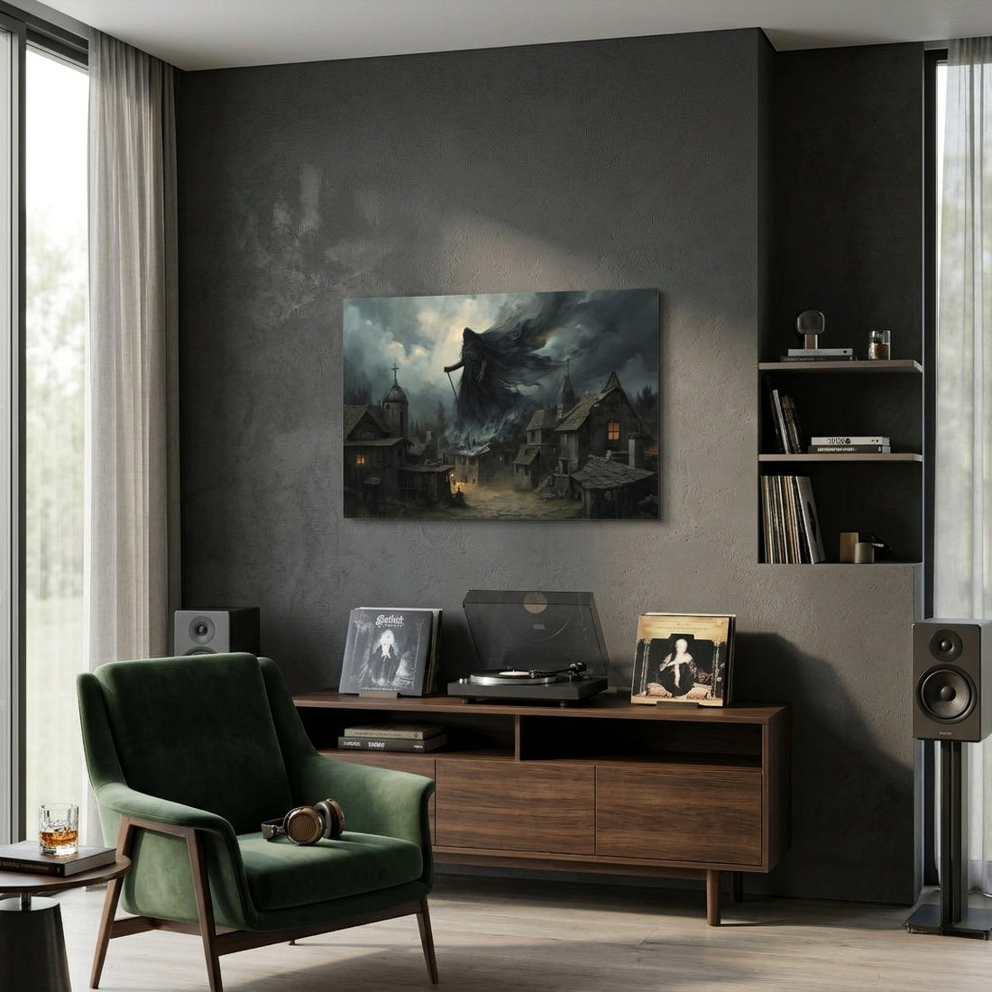 Plague Tales Pt. 2 – Gothic Dark Art Canvas Print - ["art prints","canvas","decor","exclusive","plague tales"] | Pale Blood Store
