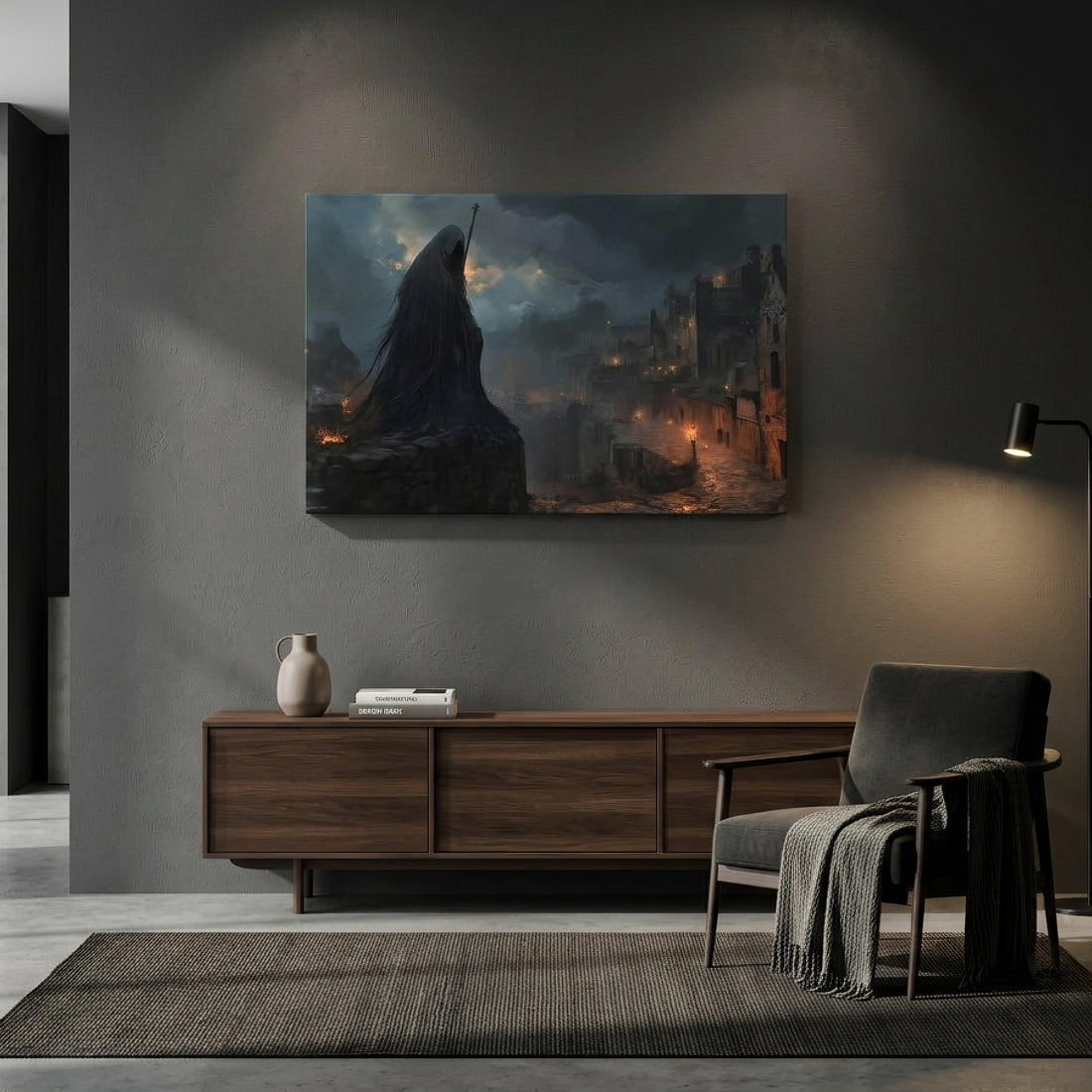 Plague Tales Pt. 1 – Dark Gothic Canvas Wall Art - ["art prints","canvas","decor","exclusive","plague tales"] | Pale Blood Store