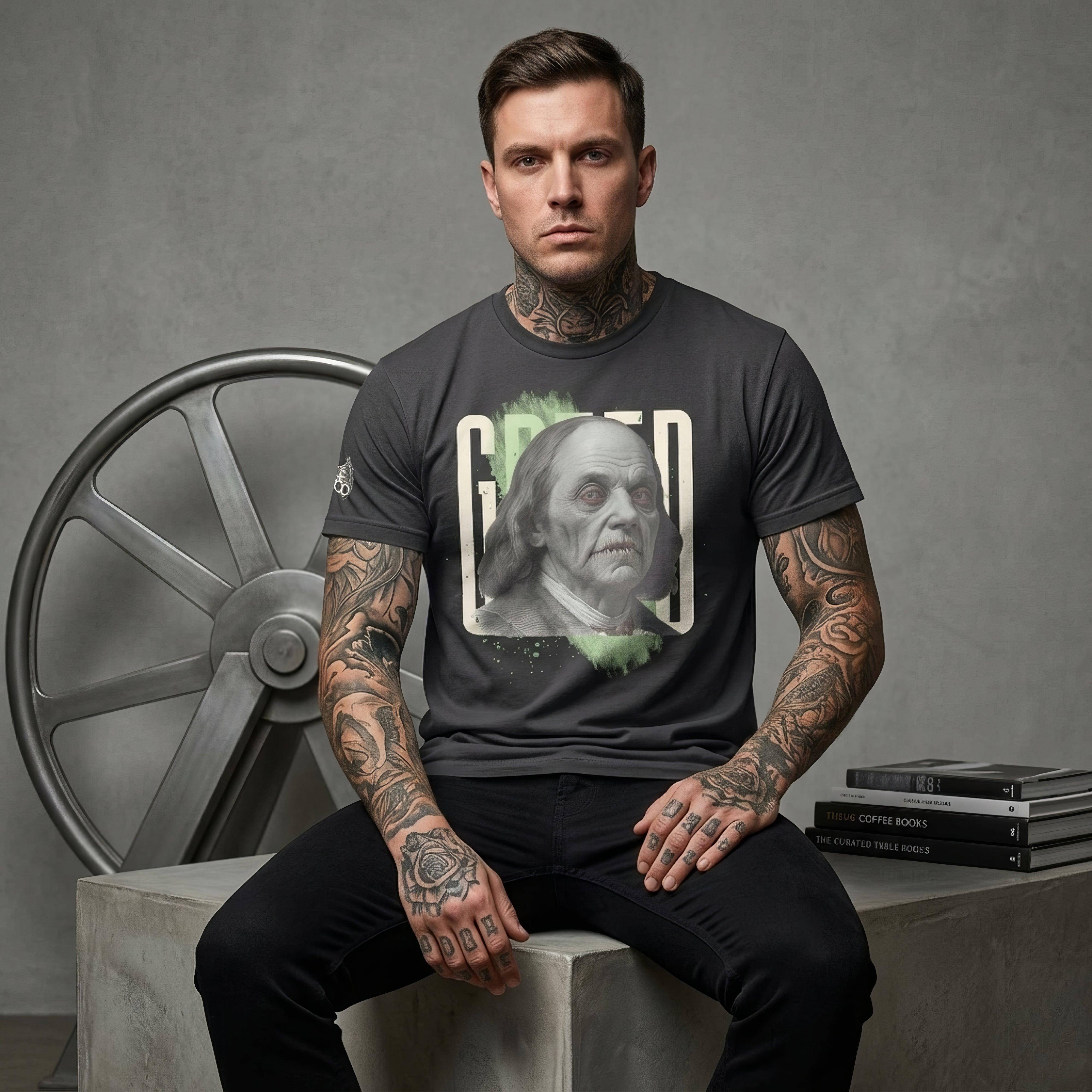 Filthy Benjamins Goth Punk Aesthetic Unisex T-Shirt - ["filthy benjamins","men","t-shirt","tee","tshirt","unisex","women"] | Pale Blood Store