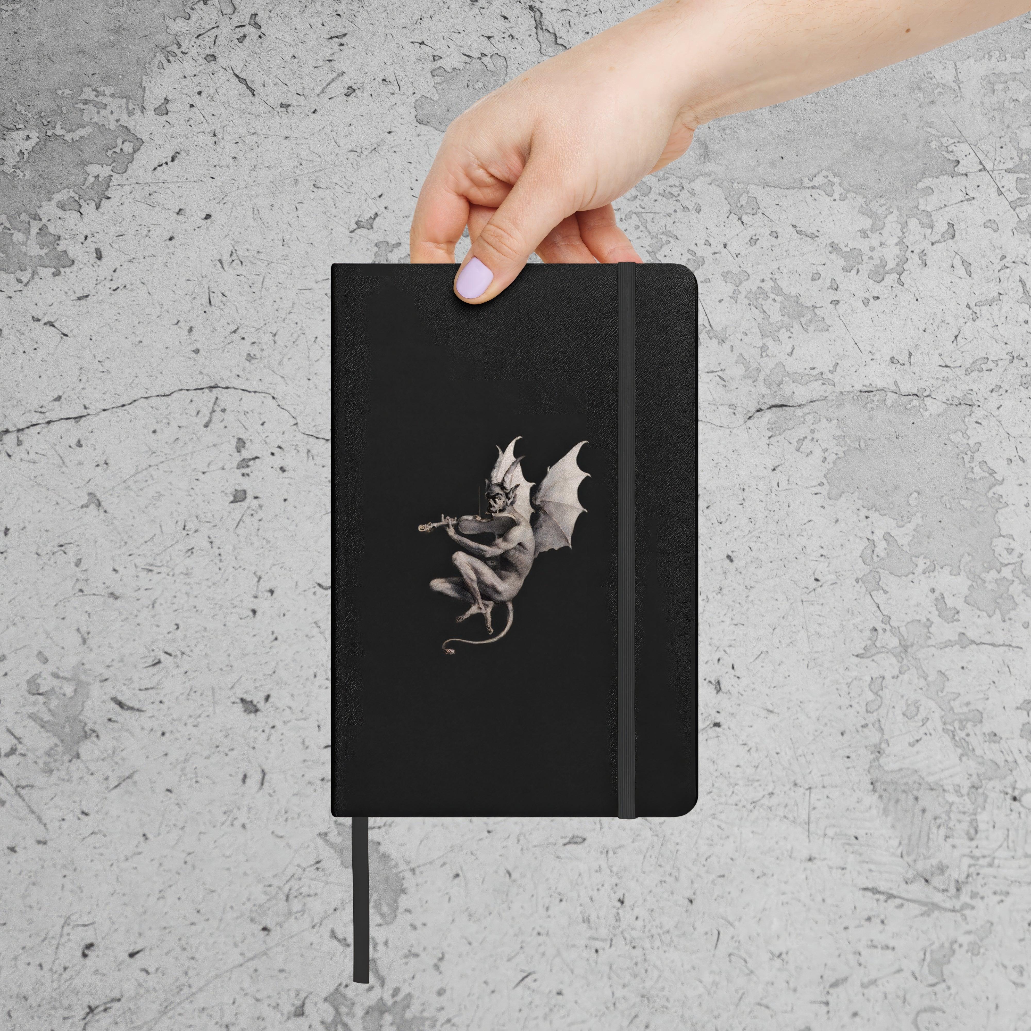 Devils Sonata Goth Aesthetic Hardcover Notebook