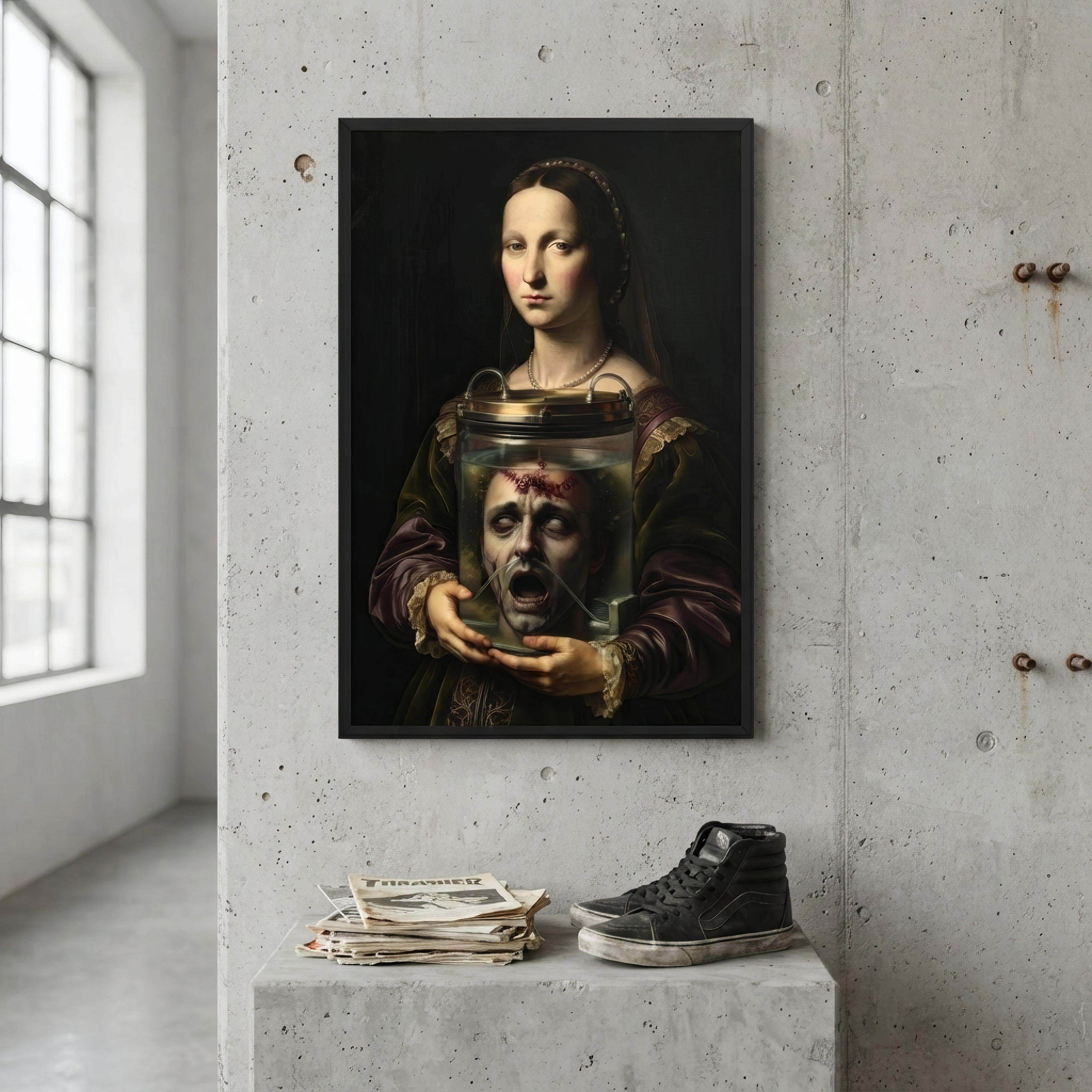 Lady of the Reliquary Framed Poster
