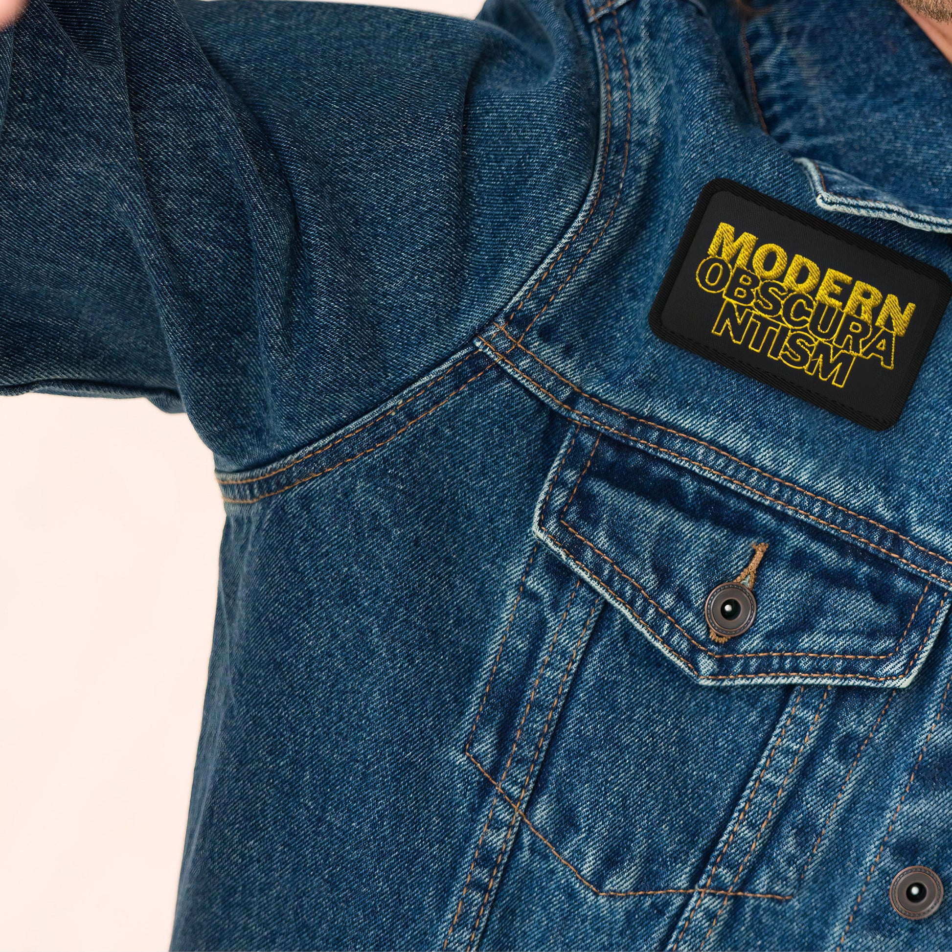 Modern Obscurantism Goth Embroidered Patches - ["dark","death","embroidered","embroidered patch","patch","patches","statement"] | Pale Blood Store