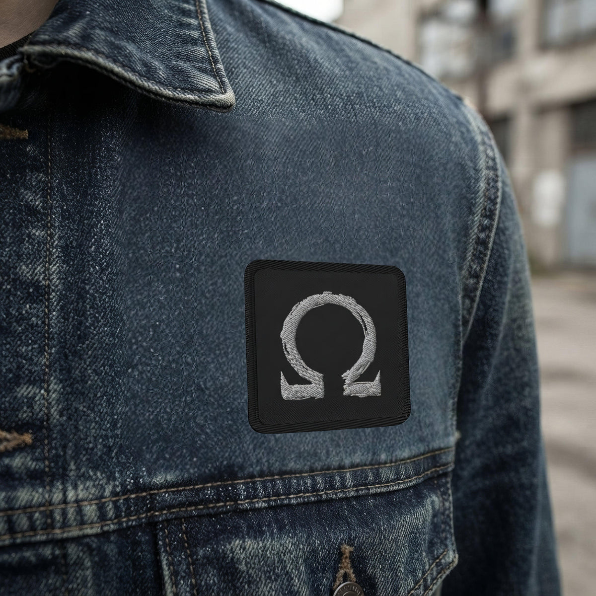 Twilight Mark Goth Aesthetic Embroidered Patches - ["elegant","Embroidered","embroidered patch","omega","patch","simple","unisex"] | Pale Blood Store