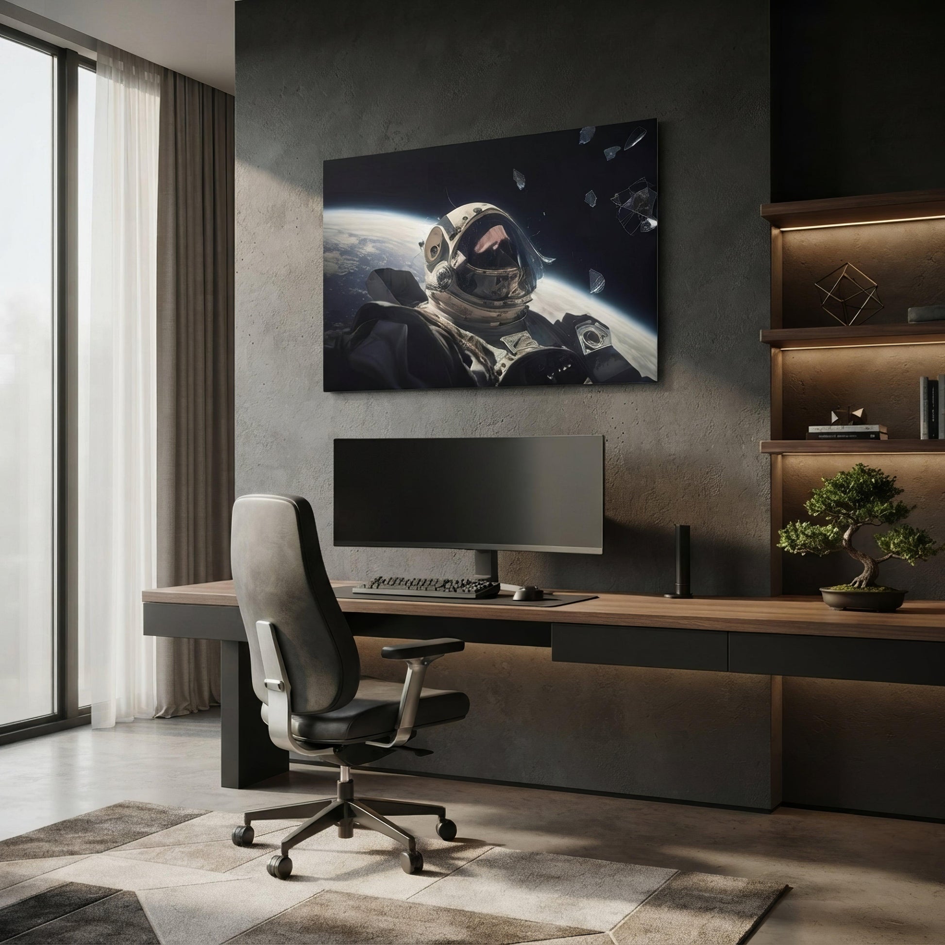 Dead Space Dark Aesthetic Metal Prints - ["astronaut","cosmic horror","dark","decor","illustration","landscape","metal print","space"] | Pale Blood Store