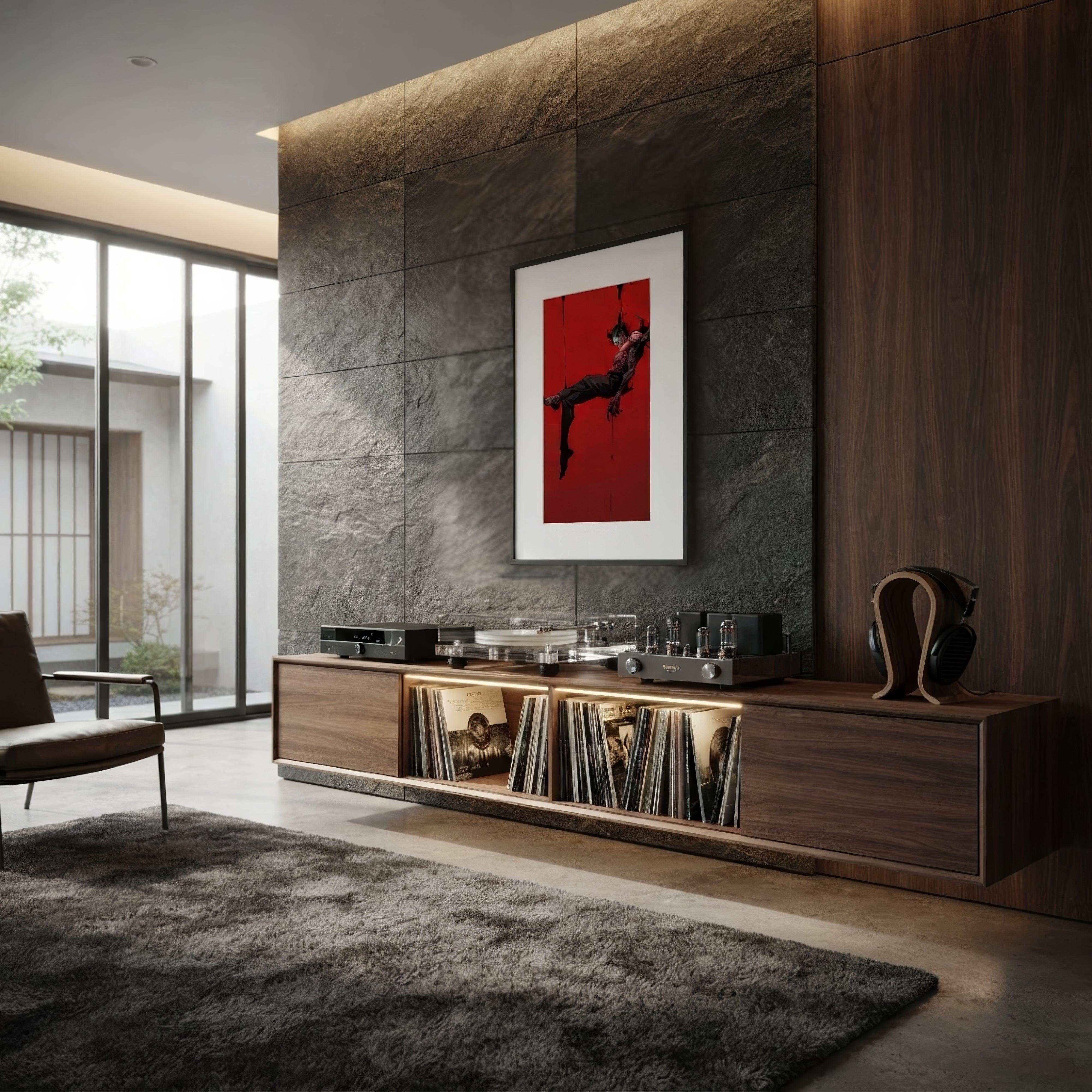 Sanguine Sovereign Neo Goth Framed Poster With Mat - ["dark","decor","demon","framed poster","Framed Poster With Mat","poster","red","Sanguine Sovereign"] | Pale Blood Store