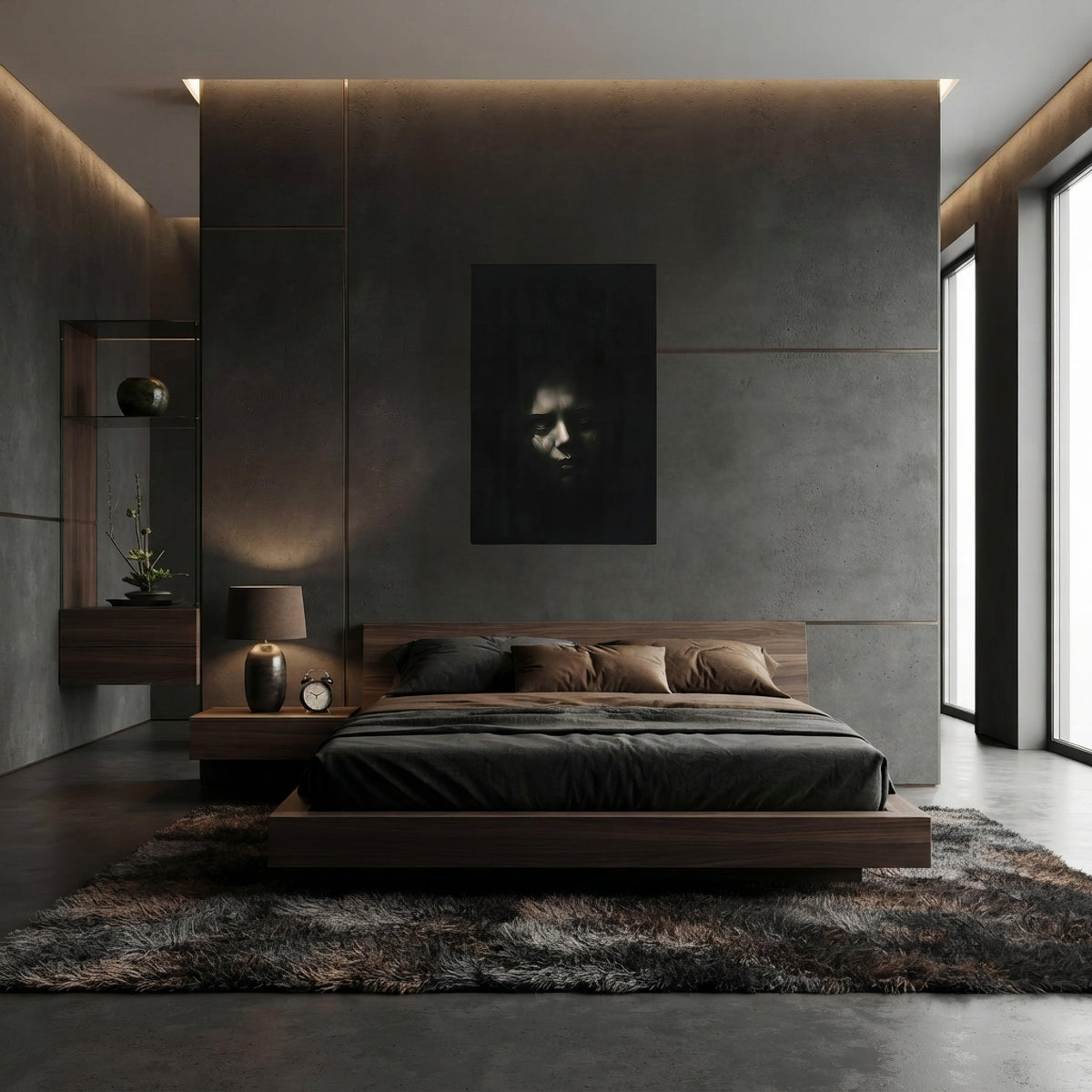 Shadowed Terror Goth Aesthetic Canvas - ["canvas","dark","decor","instagram","nightmare","shadowed","terror"] | Pale Blood Store