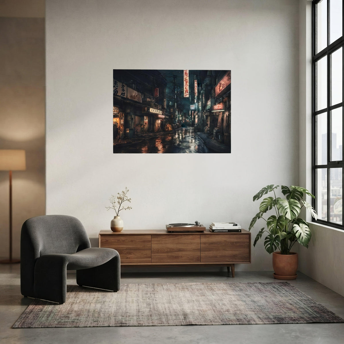 Tokyo Cyber Goth Poster - ["cinematic","dark","landscape","poster","tokyo"] | Pale Blood Store