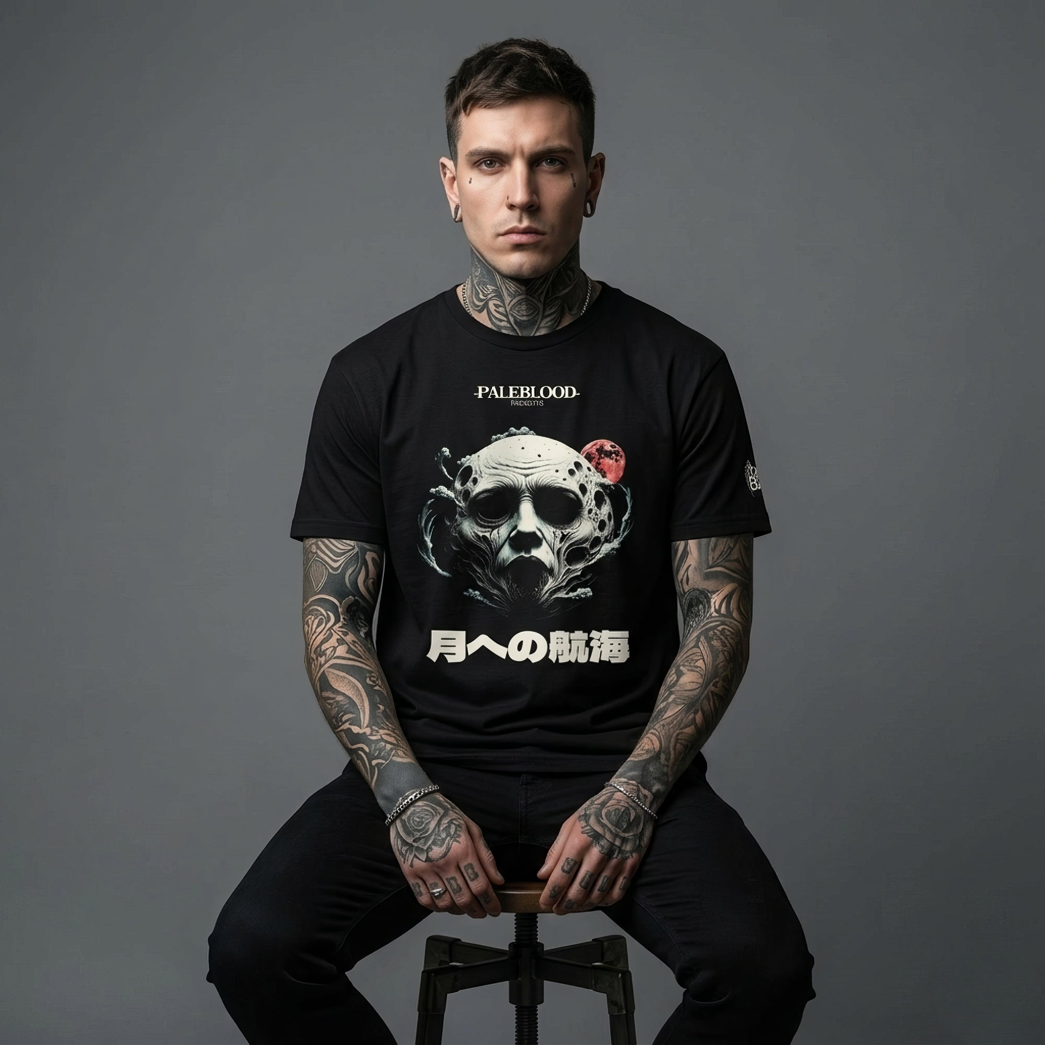 Voyage to the Moon Unisex T-Shirt - ["apparel","men","t-shirt","tee","tshirt","unisex","voyage to the moon","women"] | Pale Blood Store