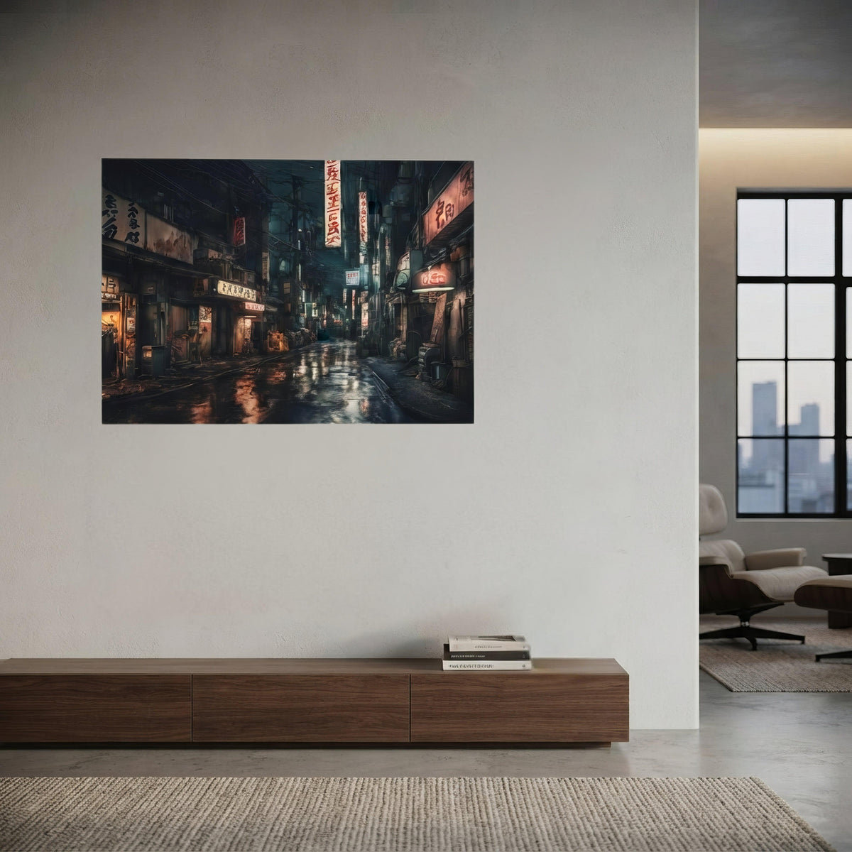 Tokyo Cyber Goth Poster - ["cinematic","dark","landscape","poster","tokyo"] | Pale Blood Store