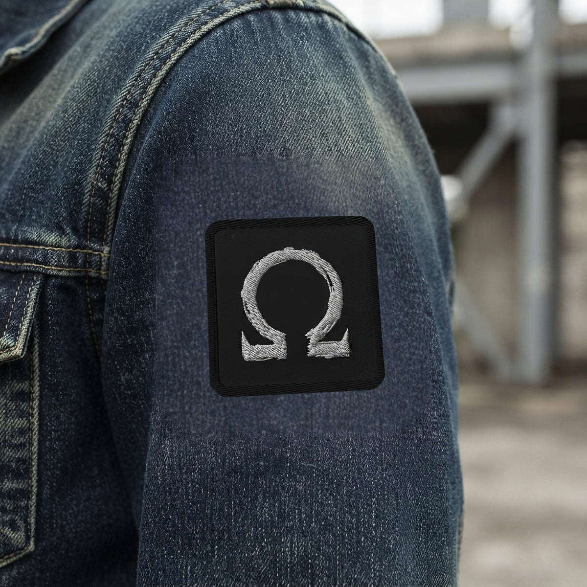 Twilight Mark Goth Aesthetic Embroidered Patches - ["elegant","Embroidered","embroidered patch","omega","patch","simple","unisex"] | Pale Blood Store