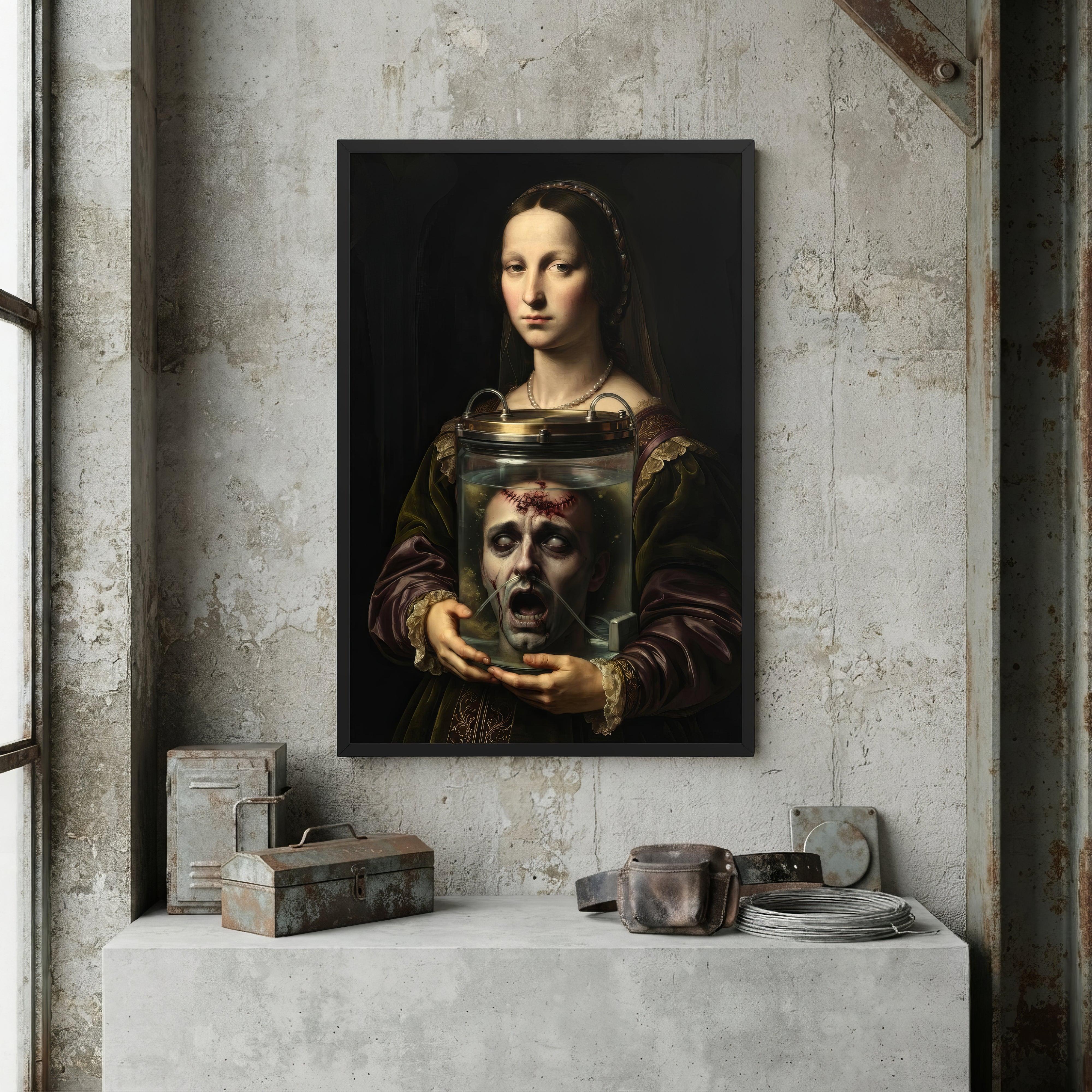 Lady of the Reliquary Framed Poster