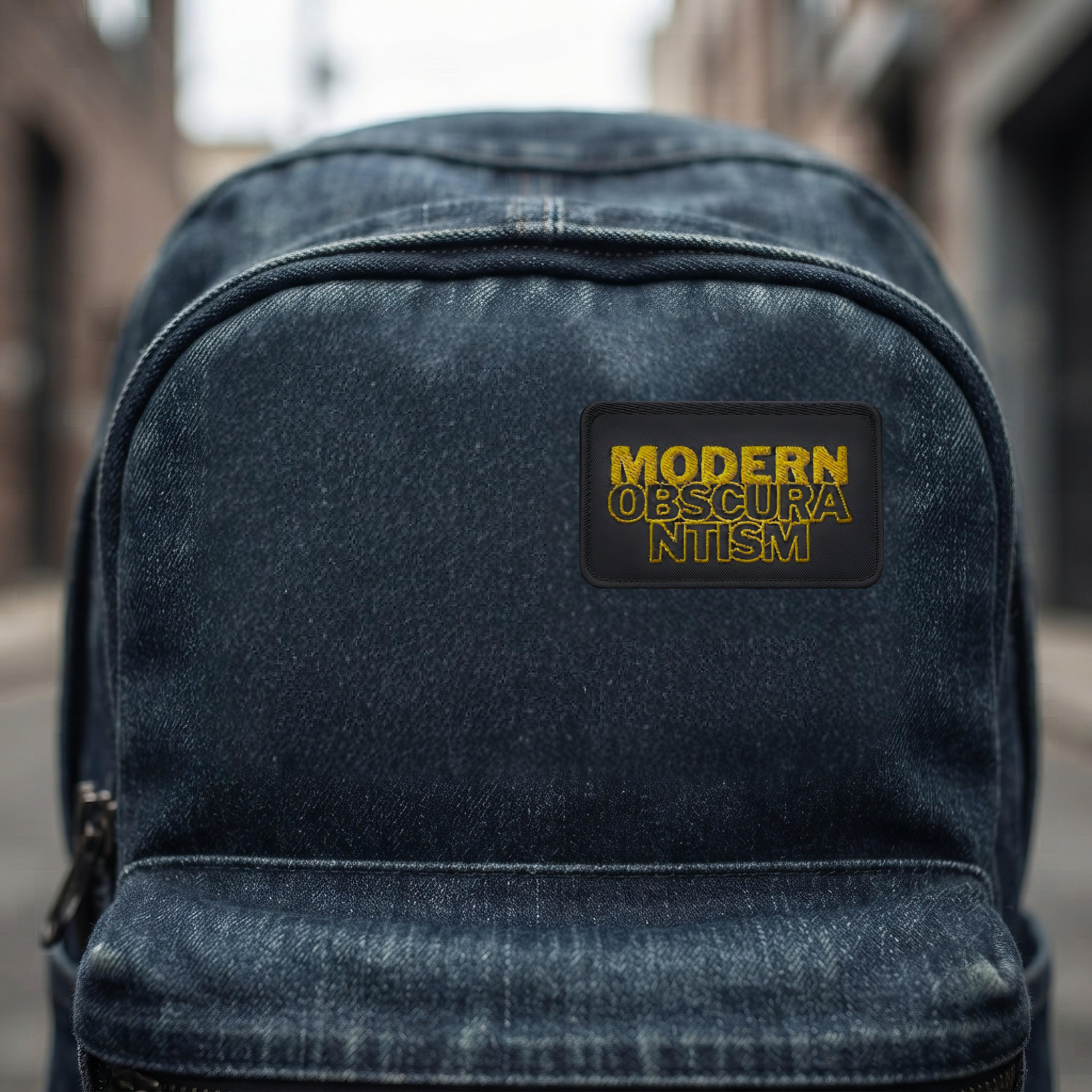 Modern Obscurantism Goth Embroidered Patches - ["dark","death","embroidered","embroidered patch","patch","patches","statement"] | Pale Blood Store