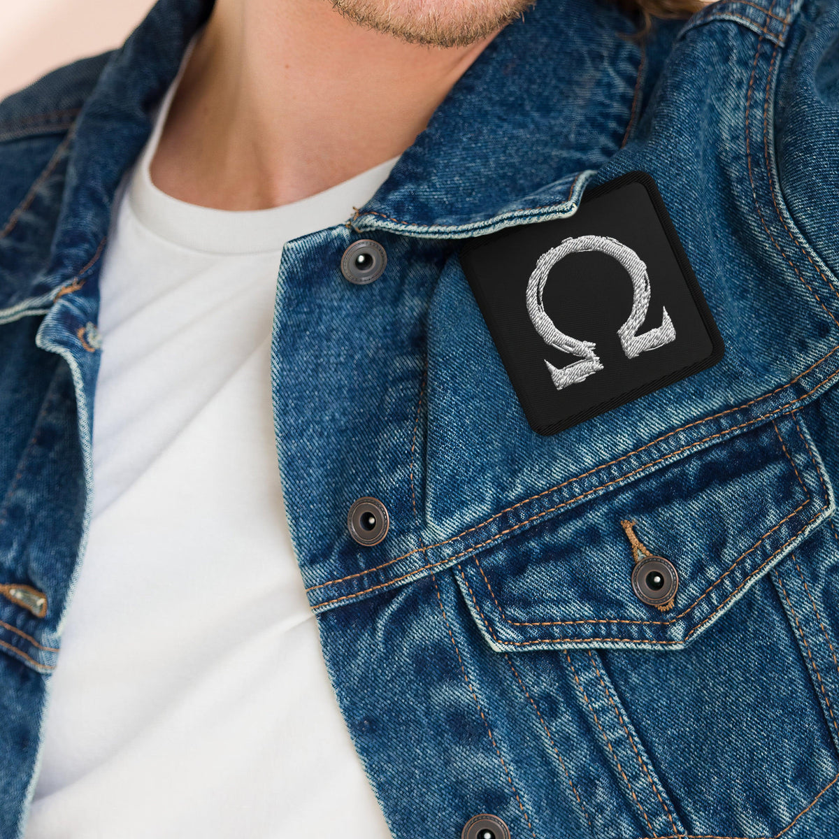 Twilight Mark Goth Aesthetic Embroidered Patches - ["elegant","Embroidered","embroidered patch","omega","patch","simple","unisex"] | Pale Blood Store