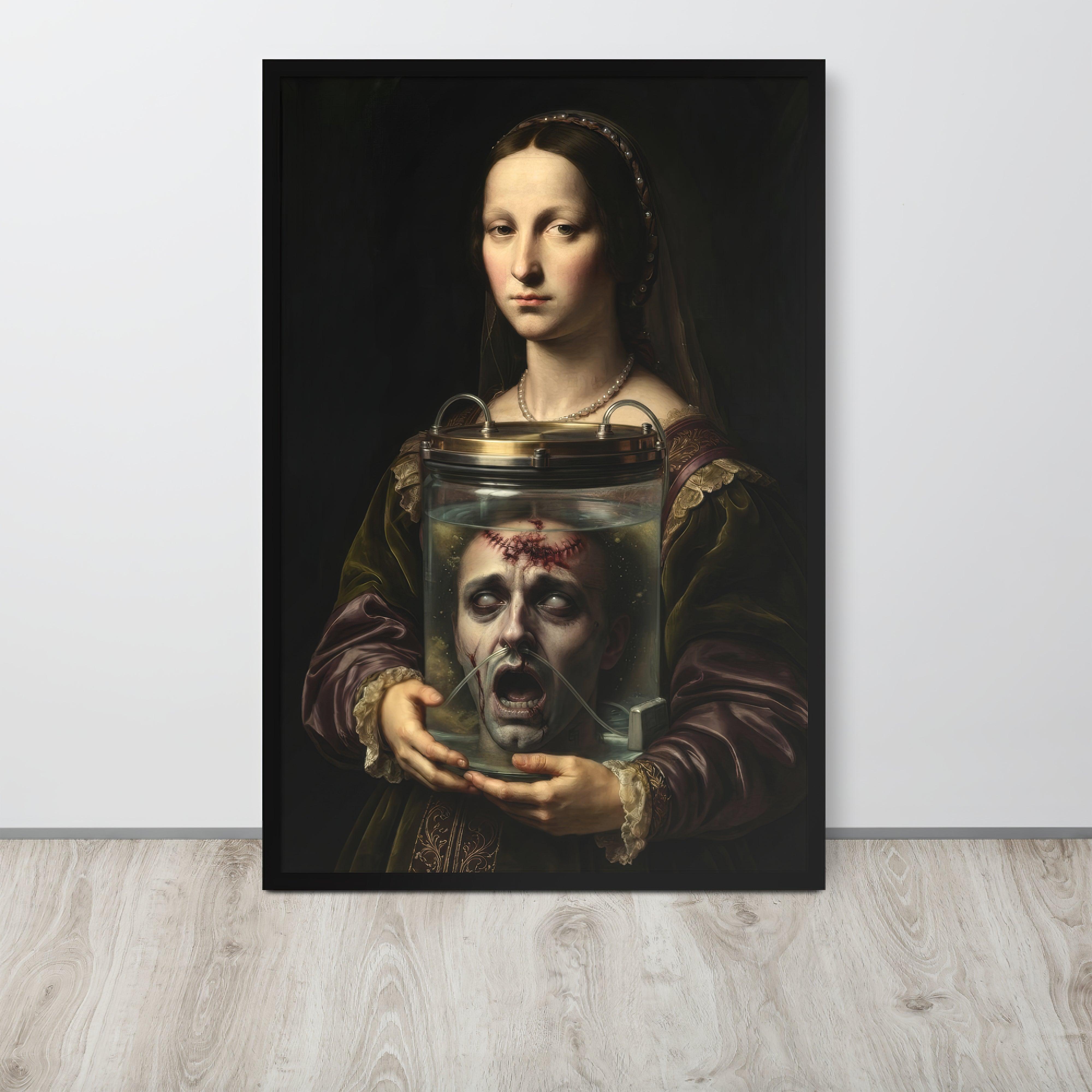 Lady of the Reliquary Framed Poster