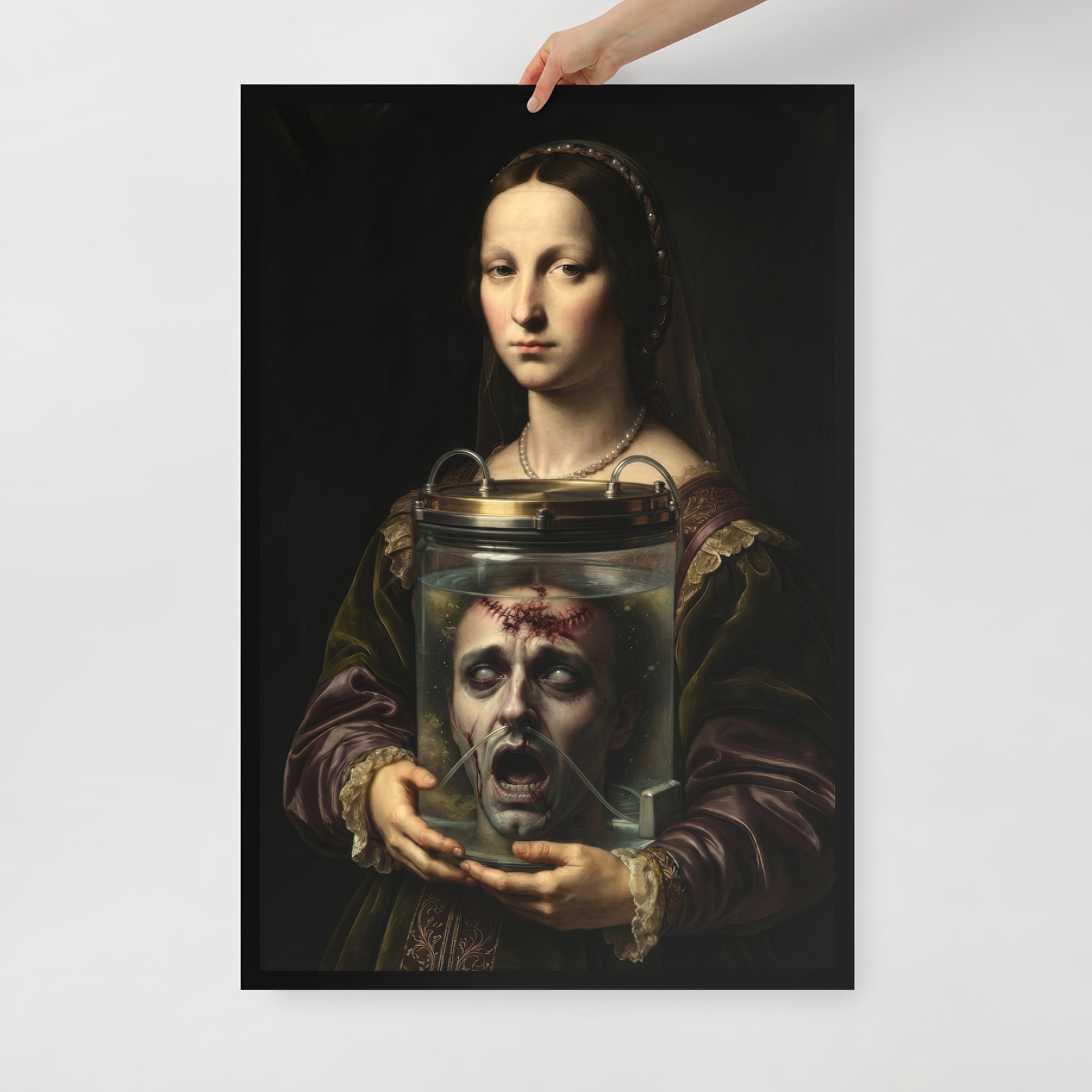 Lady of the Reliquary Framed Poster